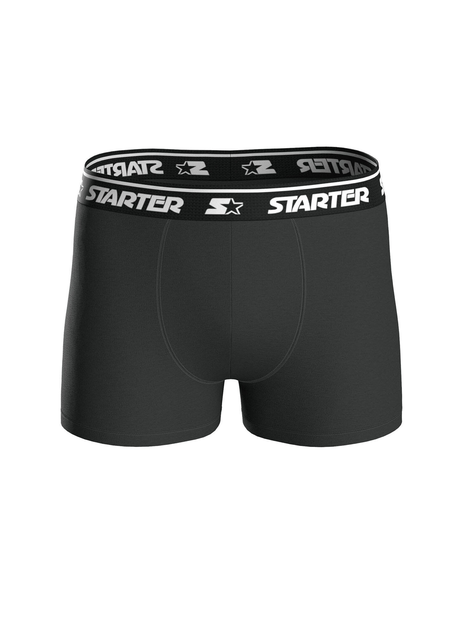 Starter 3pk Boxers S Royal/Grey/Navy 6/7