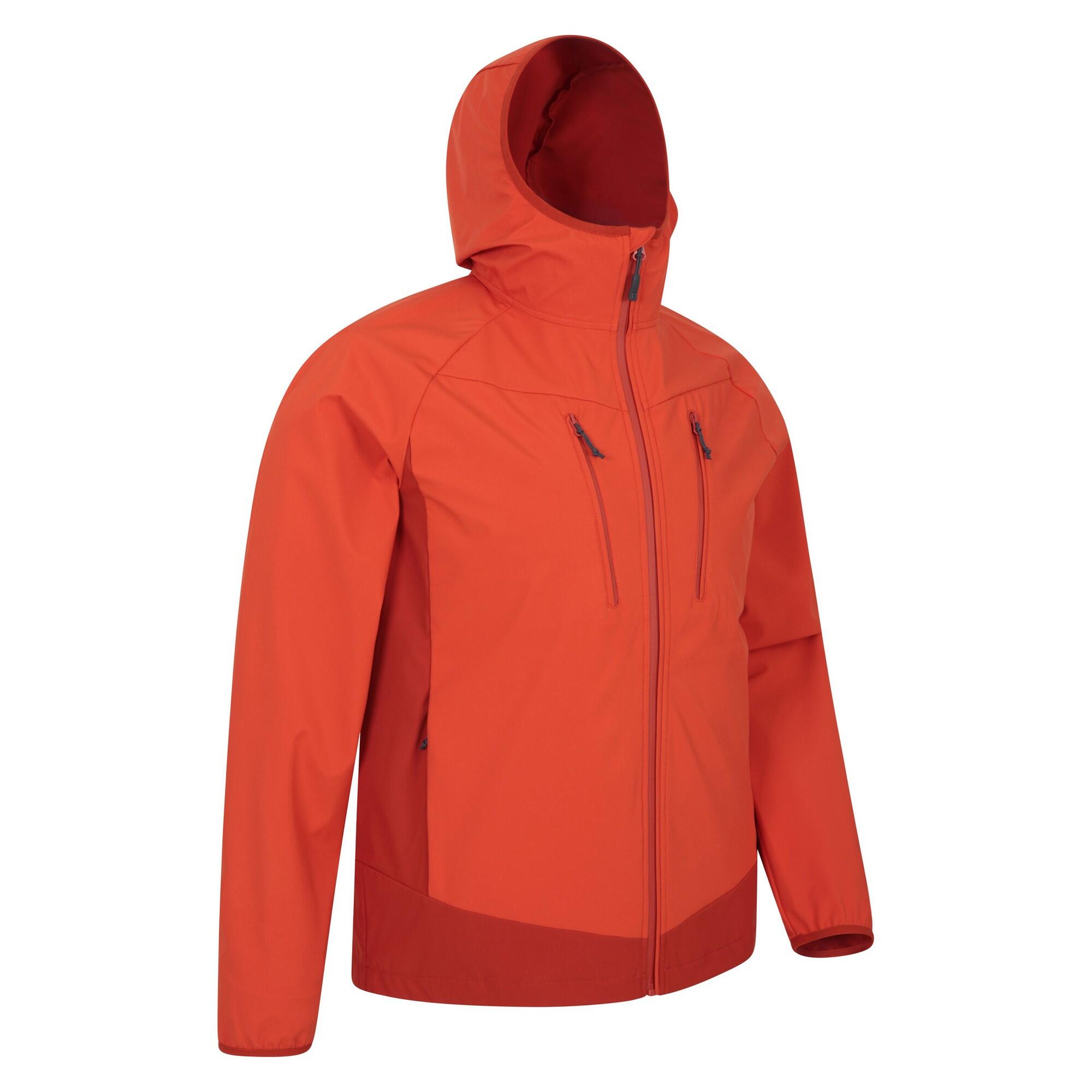 "Ambit" Softshelljacke für Herren Orange 4/4