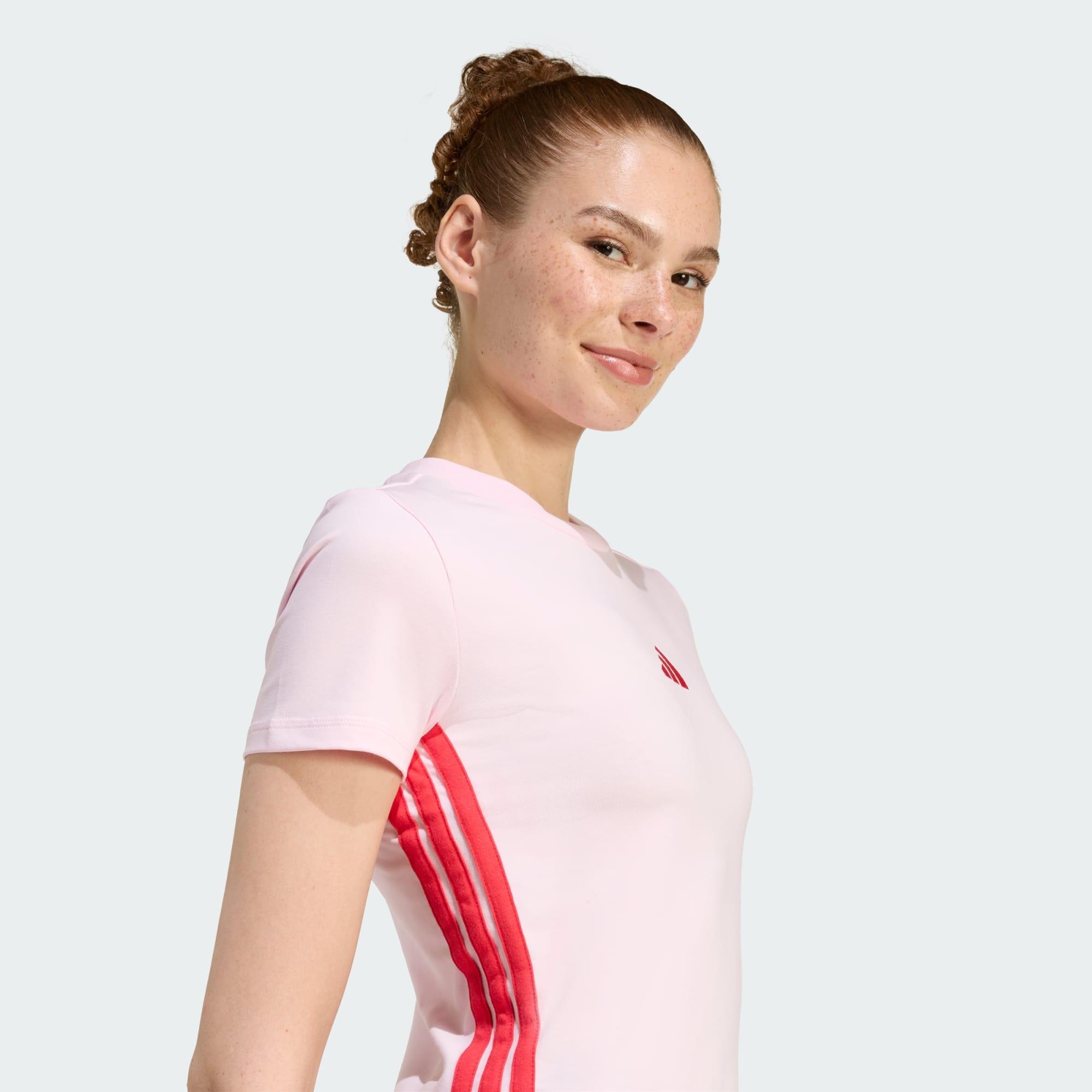 Essentials 3-Streifen Slim Baby T-Shirt 4/6