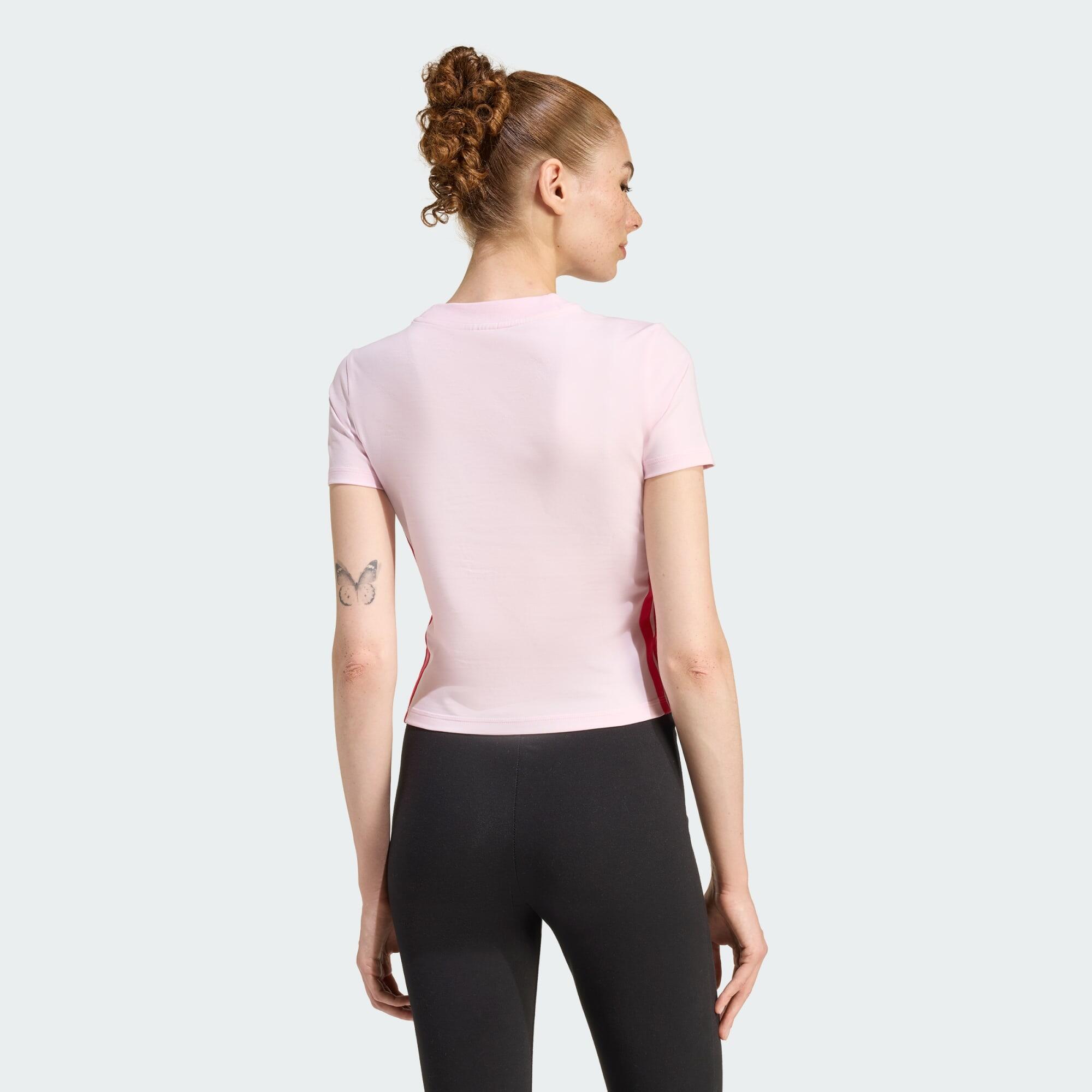 Essentials 3-Streifen Slim Baby T-Shirt 3/6