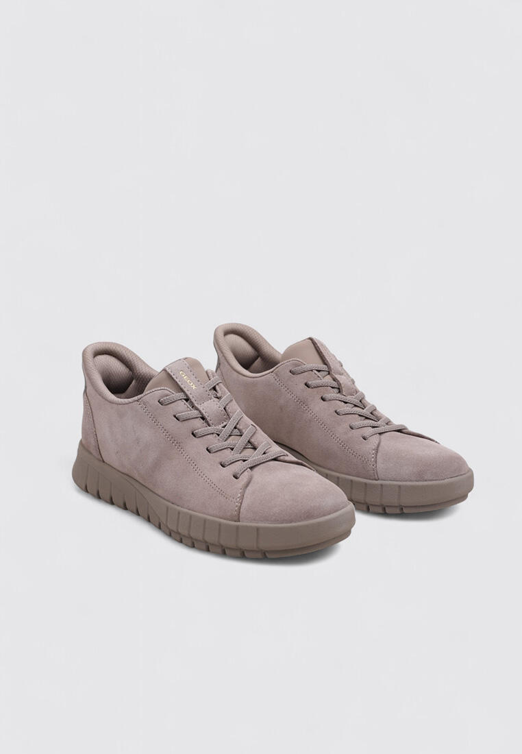 Chaussure de randonnée Baskets Femme Geox D FLEXTRIDE PLUS A Taup 2/5