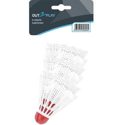 6 Volants Badminton - OUT2PLAY