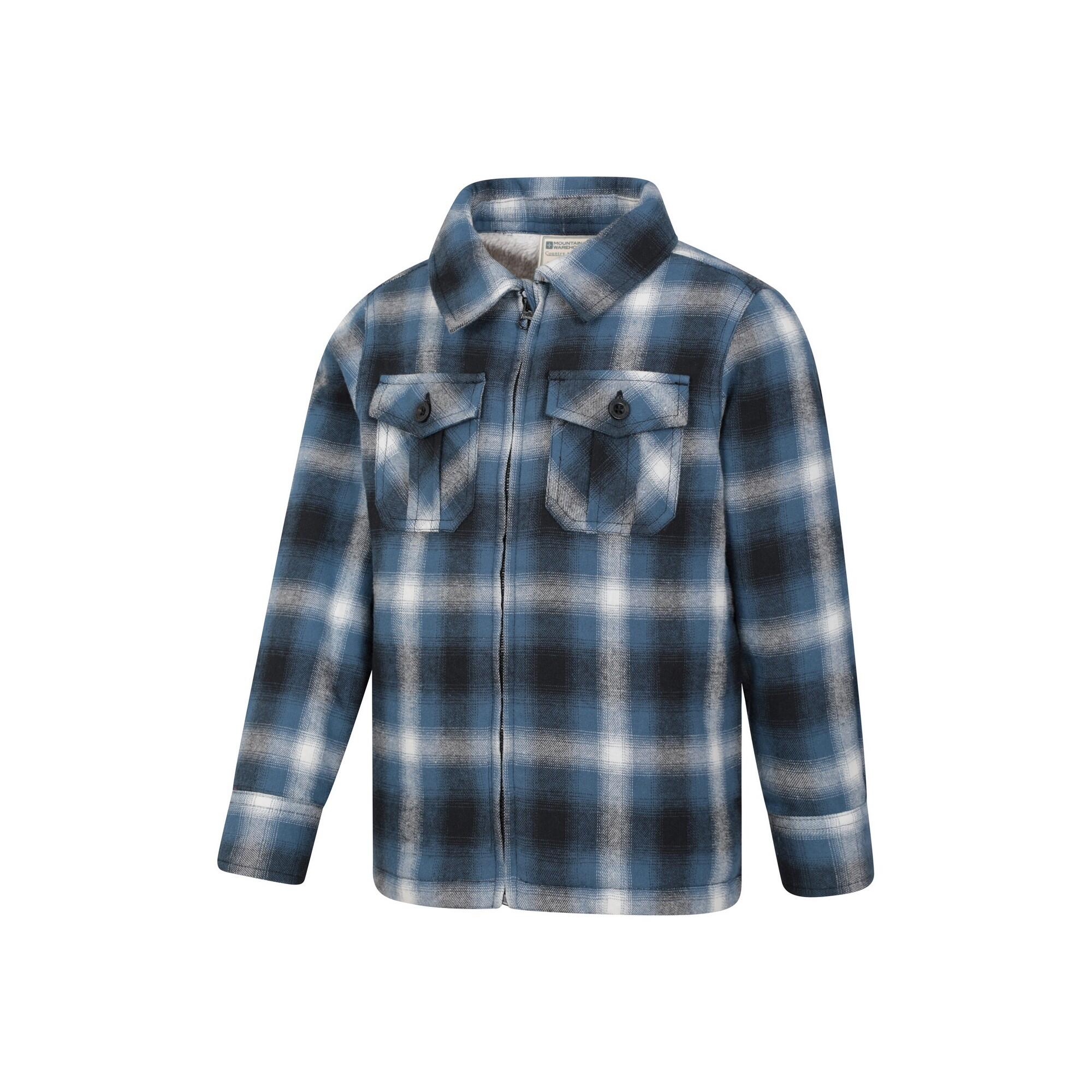 Veste Chemise STREAM Enfant (Bleu) 3/4