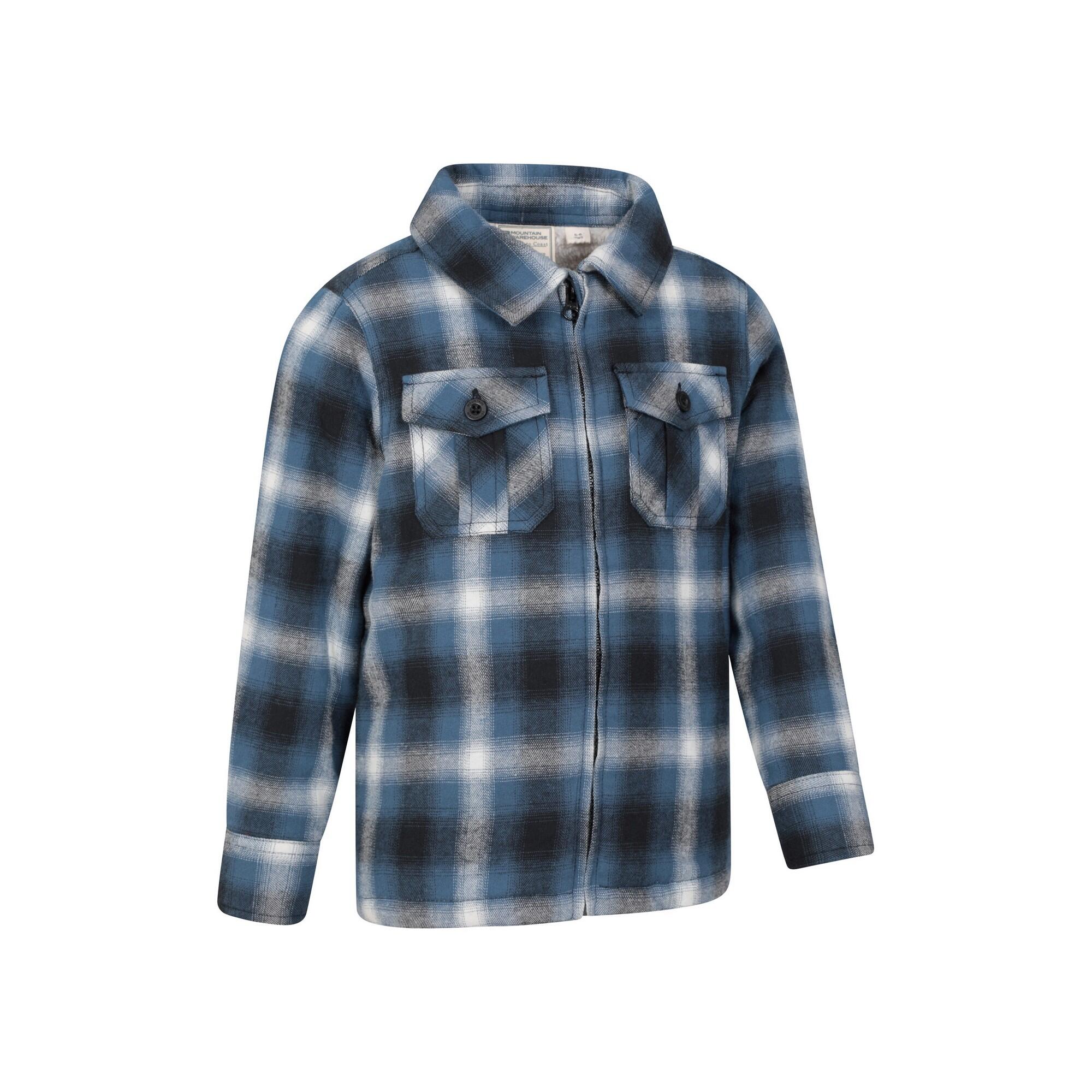 Veste Chemise STREAM Enfant (Bleu) 4/4