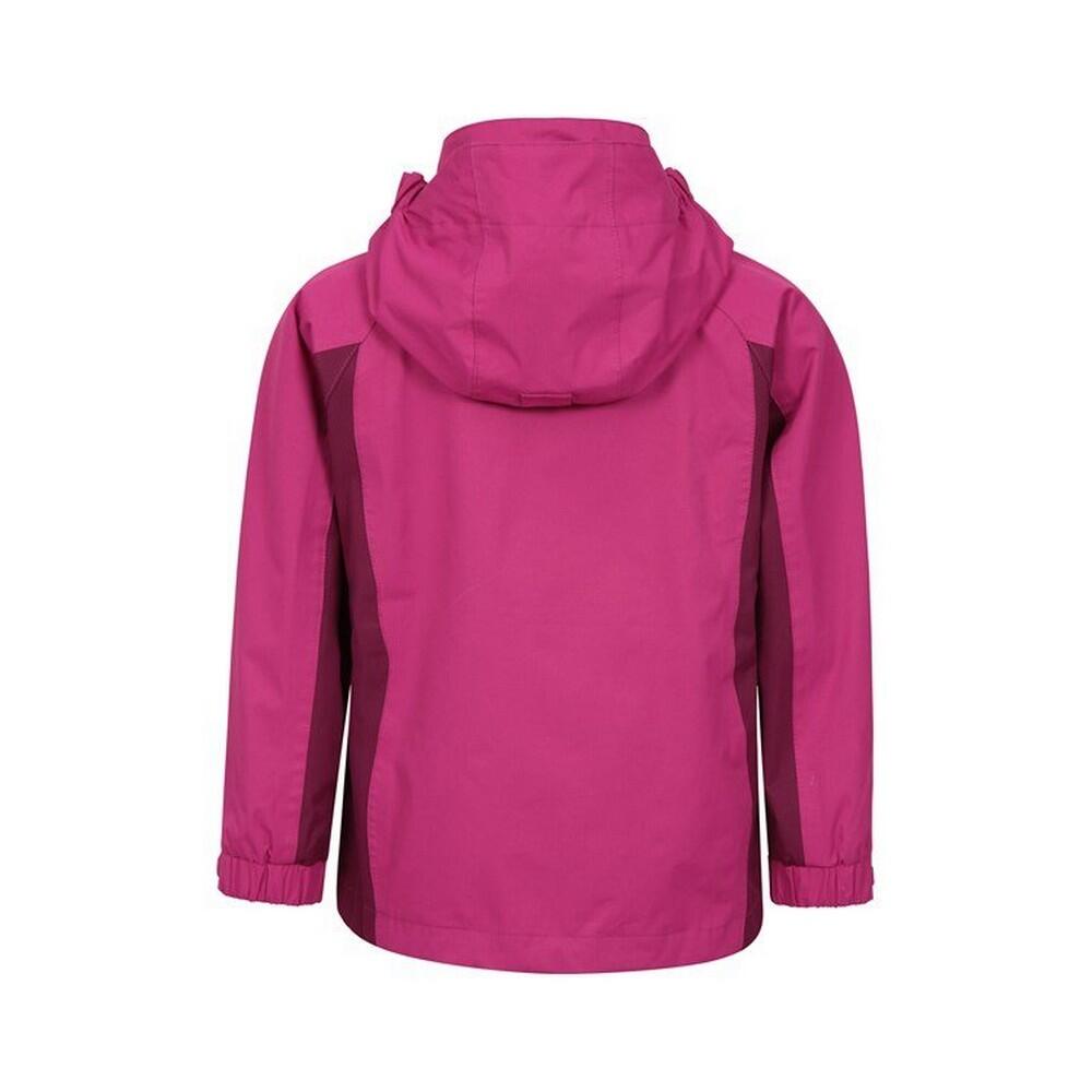 Veste Imperméable SHELLY Enfant (Pourpre) 2/4