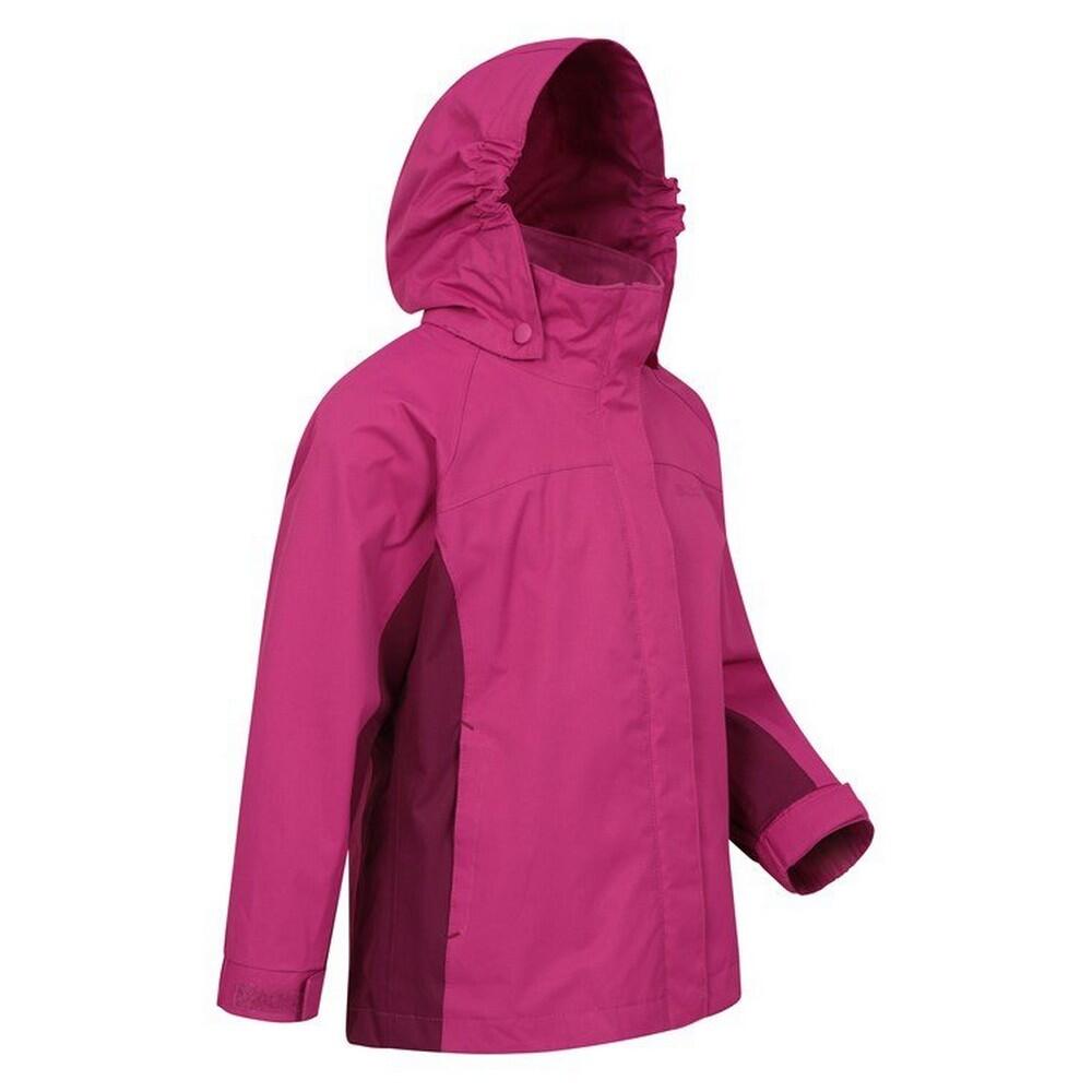 Veste Imperméable SHELLY Enfant (Pourpre) 4/4