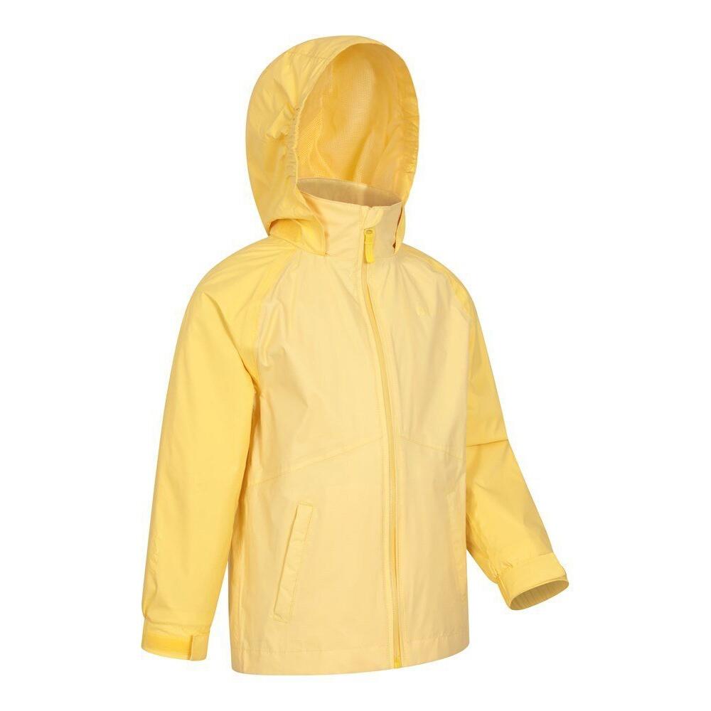"Torrent II" Jacke, wasserfest für Kinder Mädchen Hellgelb 4/4