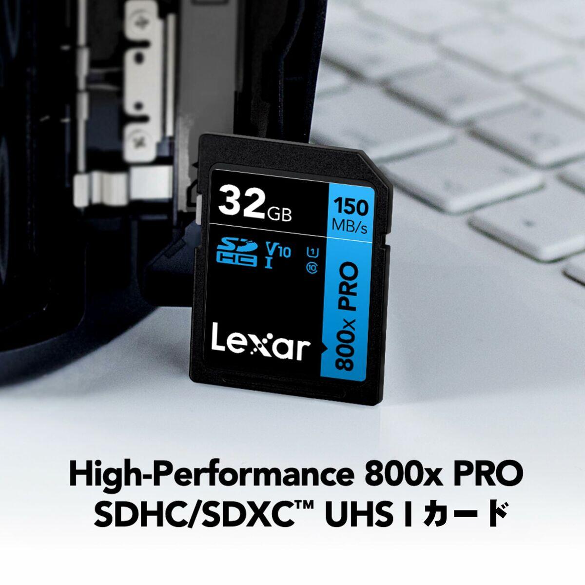 Carte Mémoire Micro SD avec Adaptateur LEXAR CL3800NW-ATA-XG 32 GB 3/5