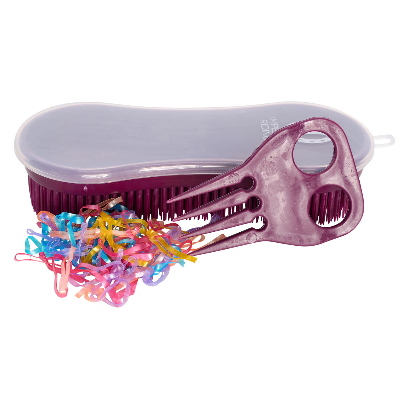 Curry combs and mane elastics Imperial Riding Perfection (x3) 2/2