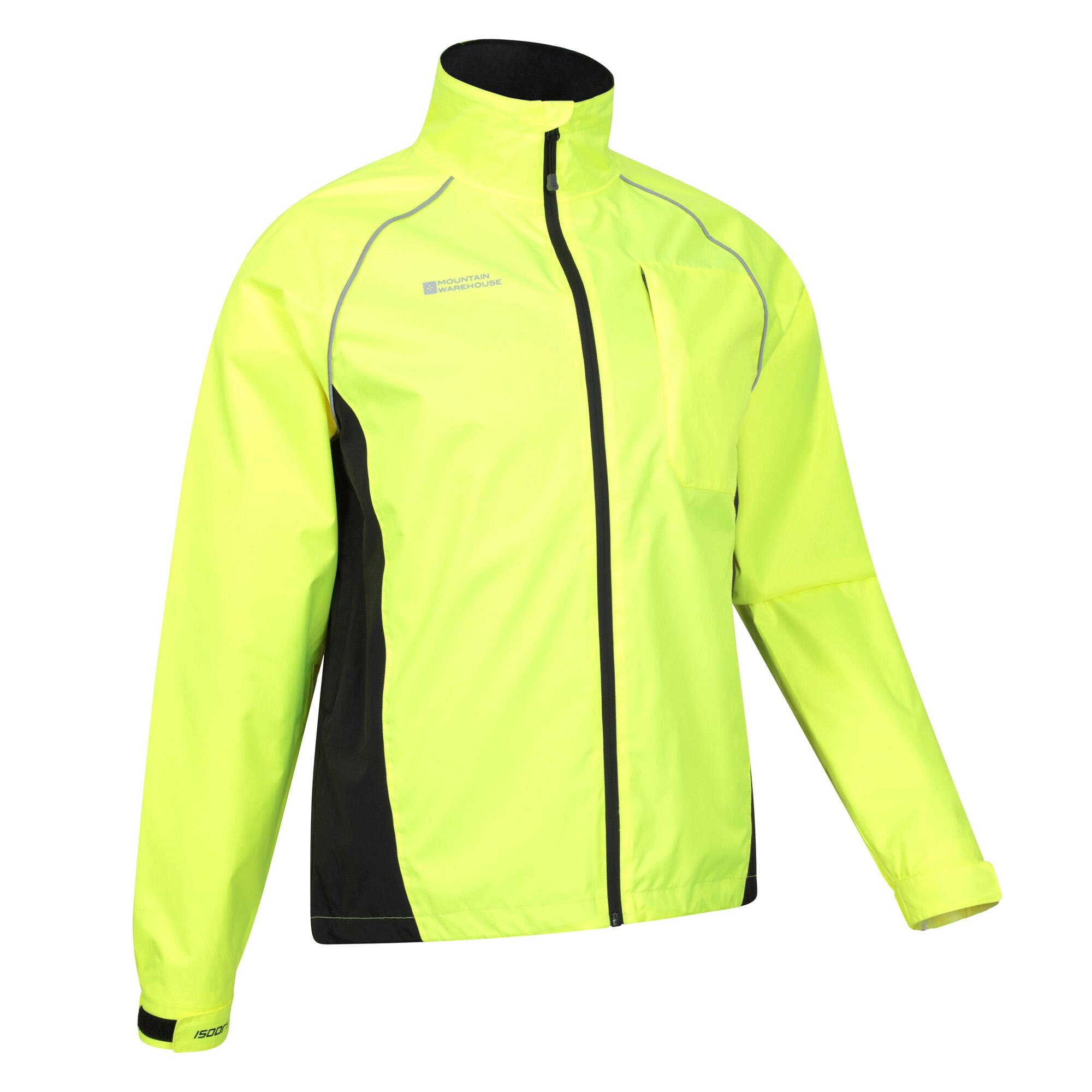 Giacca Impermeabile Uomo Mountain Warehouse Adrenaline II Giallo 3/4