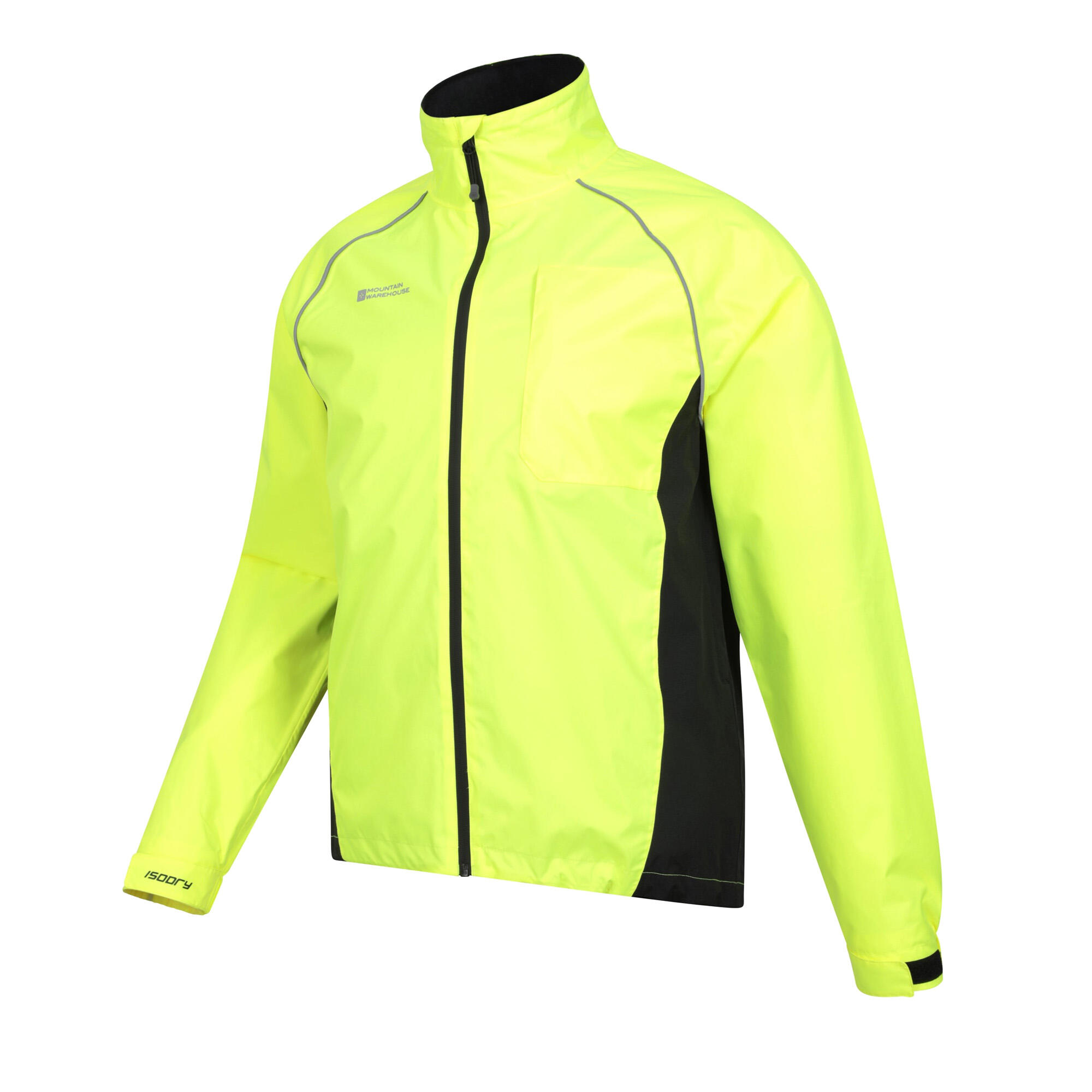 Giacca Impermeabile Uomo Mountain Warehouse Adrenaline II Giallo 4/4