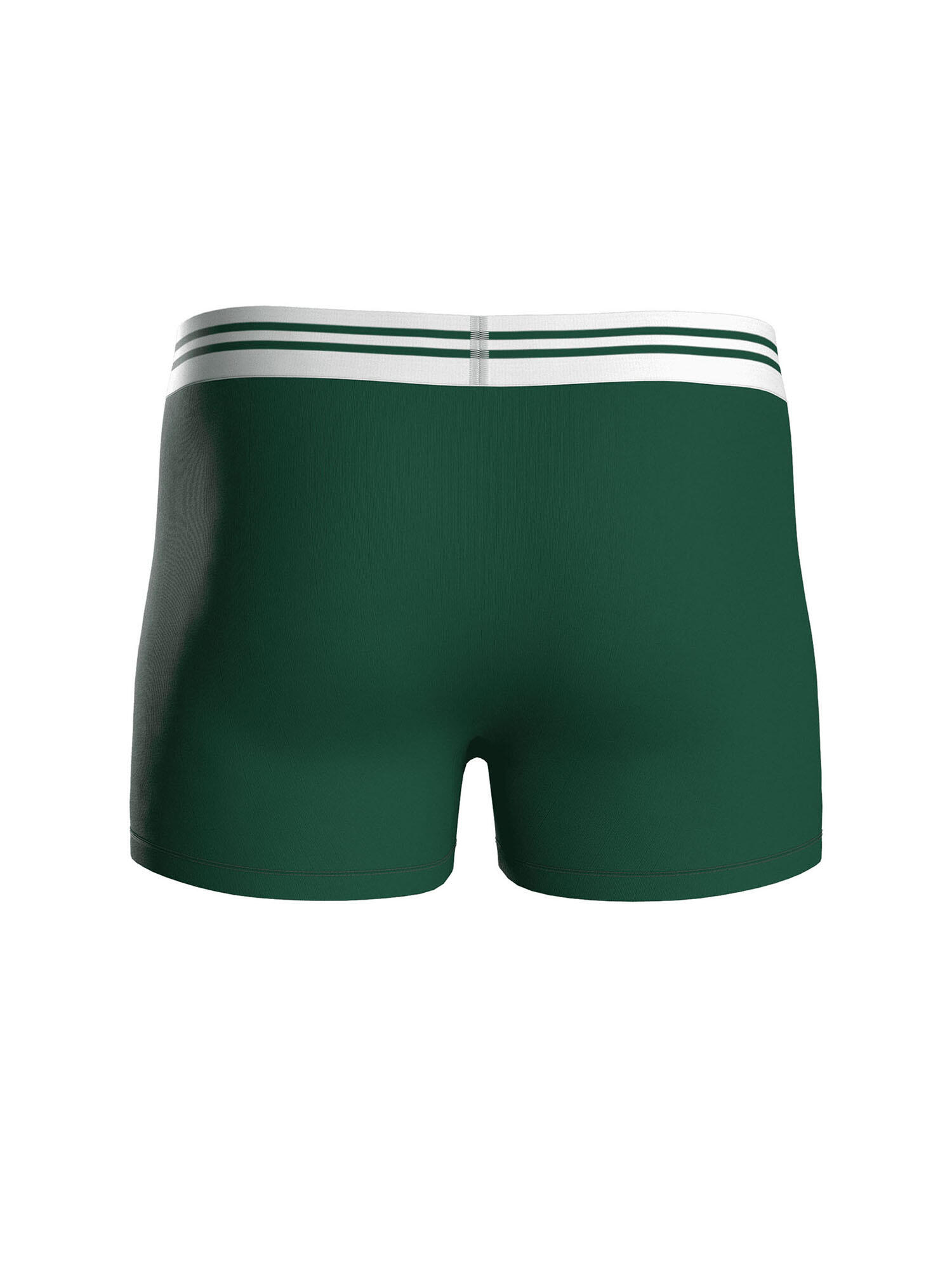 NFL New York Jets 3-Pack 95% Cotton Boxers | Green/Grey/Black Size XL 7/7