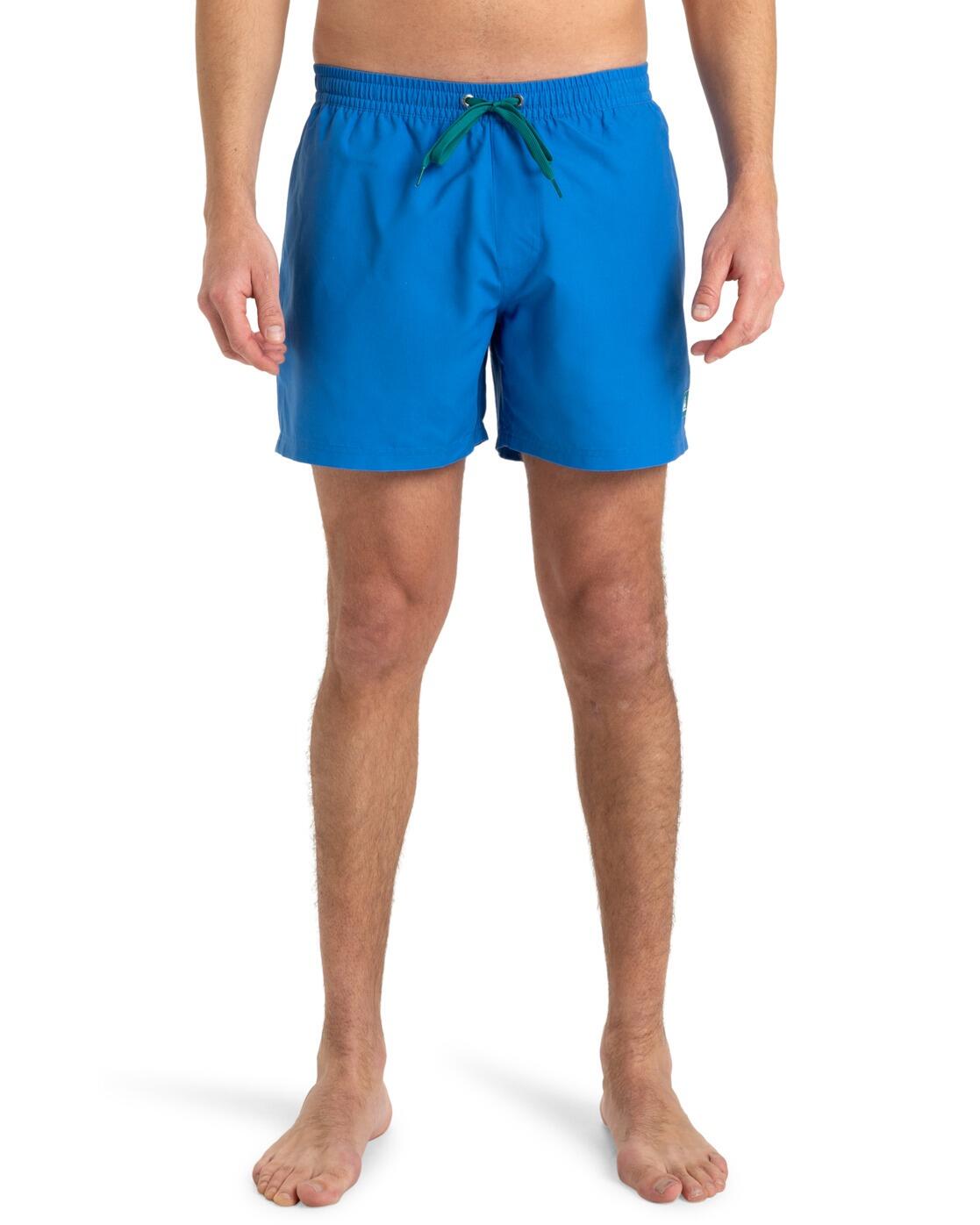 Short de bain EVERYDAY SOLID VOLLEY 15" Bleu Homme 2/4