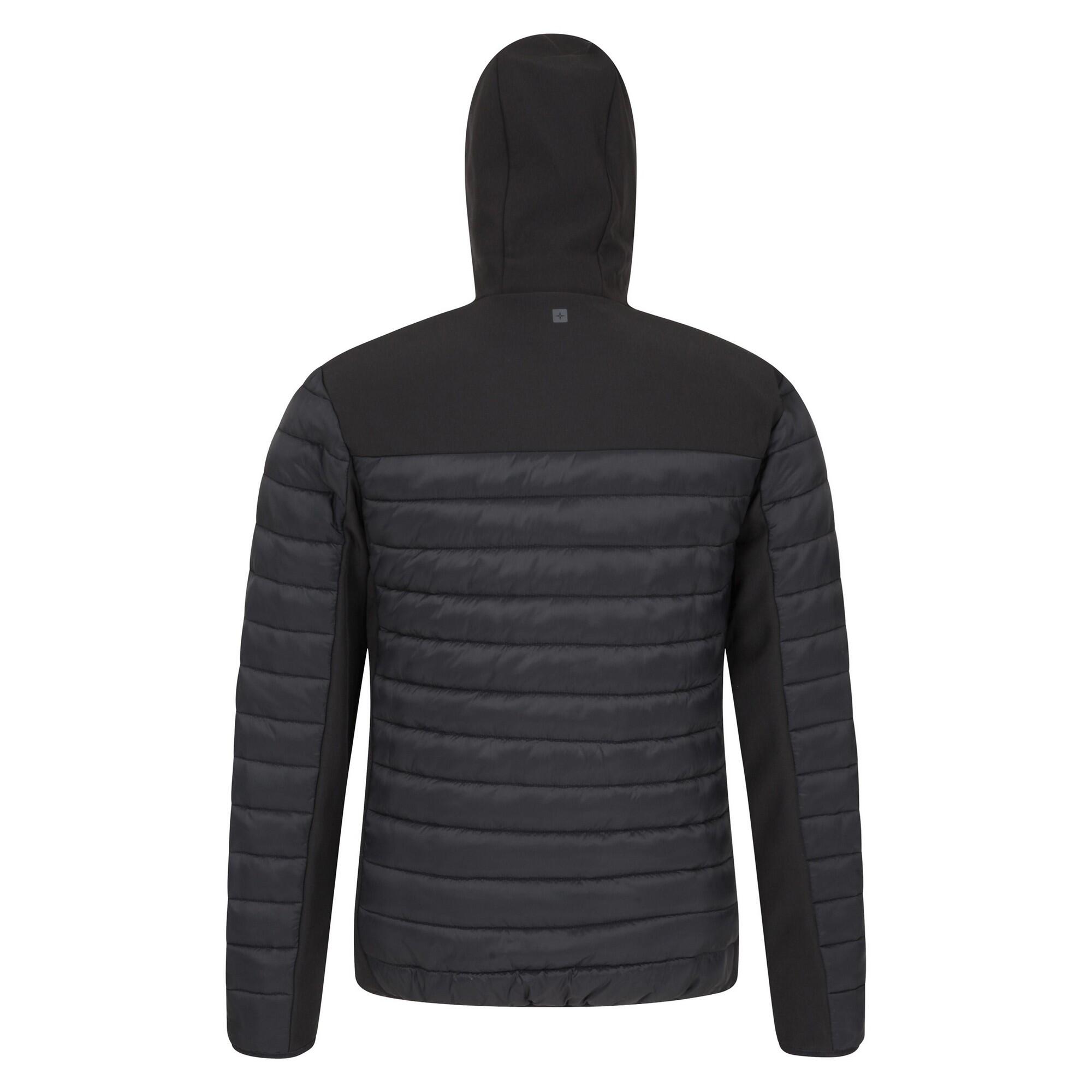 Giacca Soft Shell Imbottita Uomo Mountain Warehouse Turbine II Nero 2/4