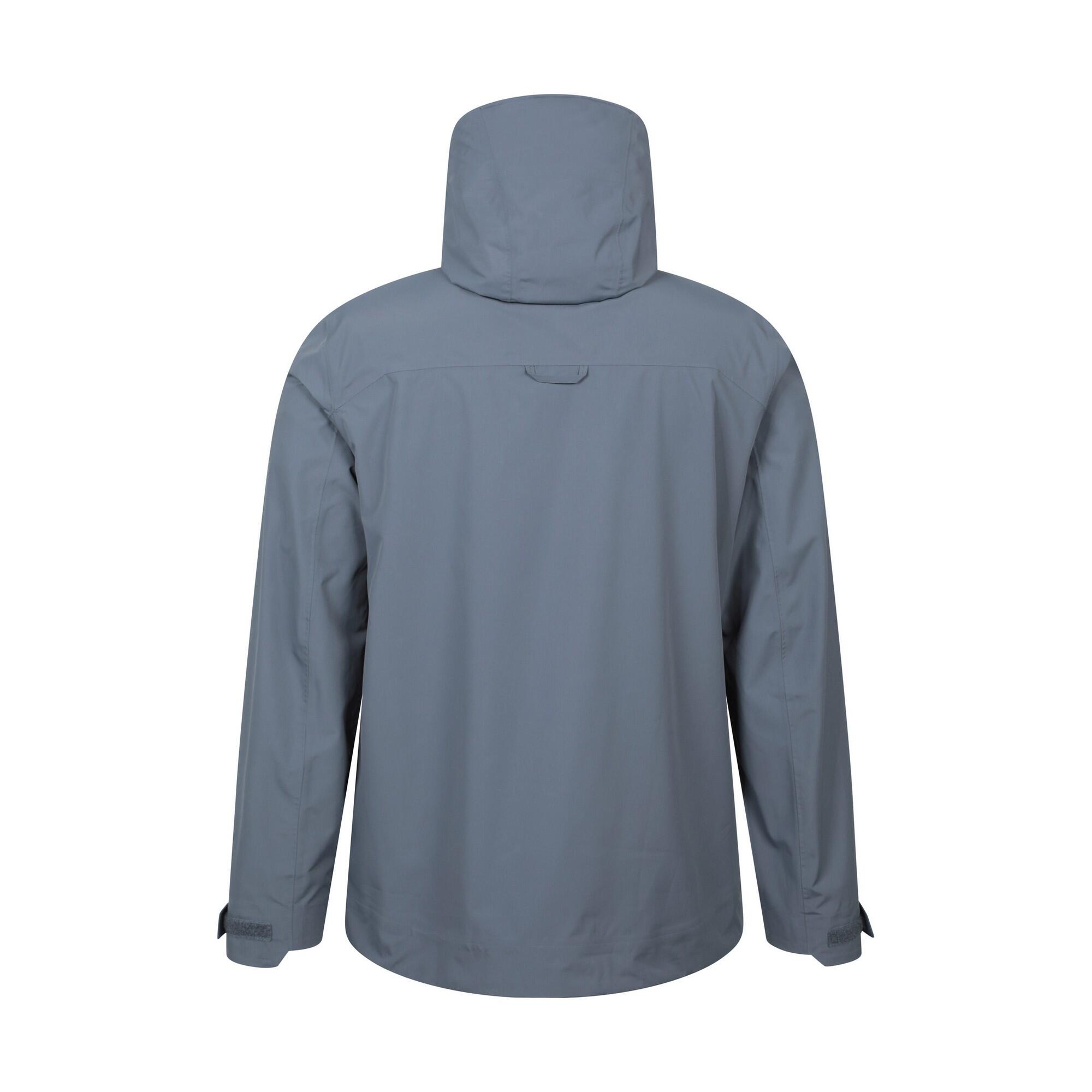 "Kailash" Jacke, wasserfest 2,5 Lagen für Herren Dunkelgrau 2/4