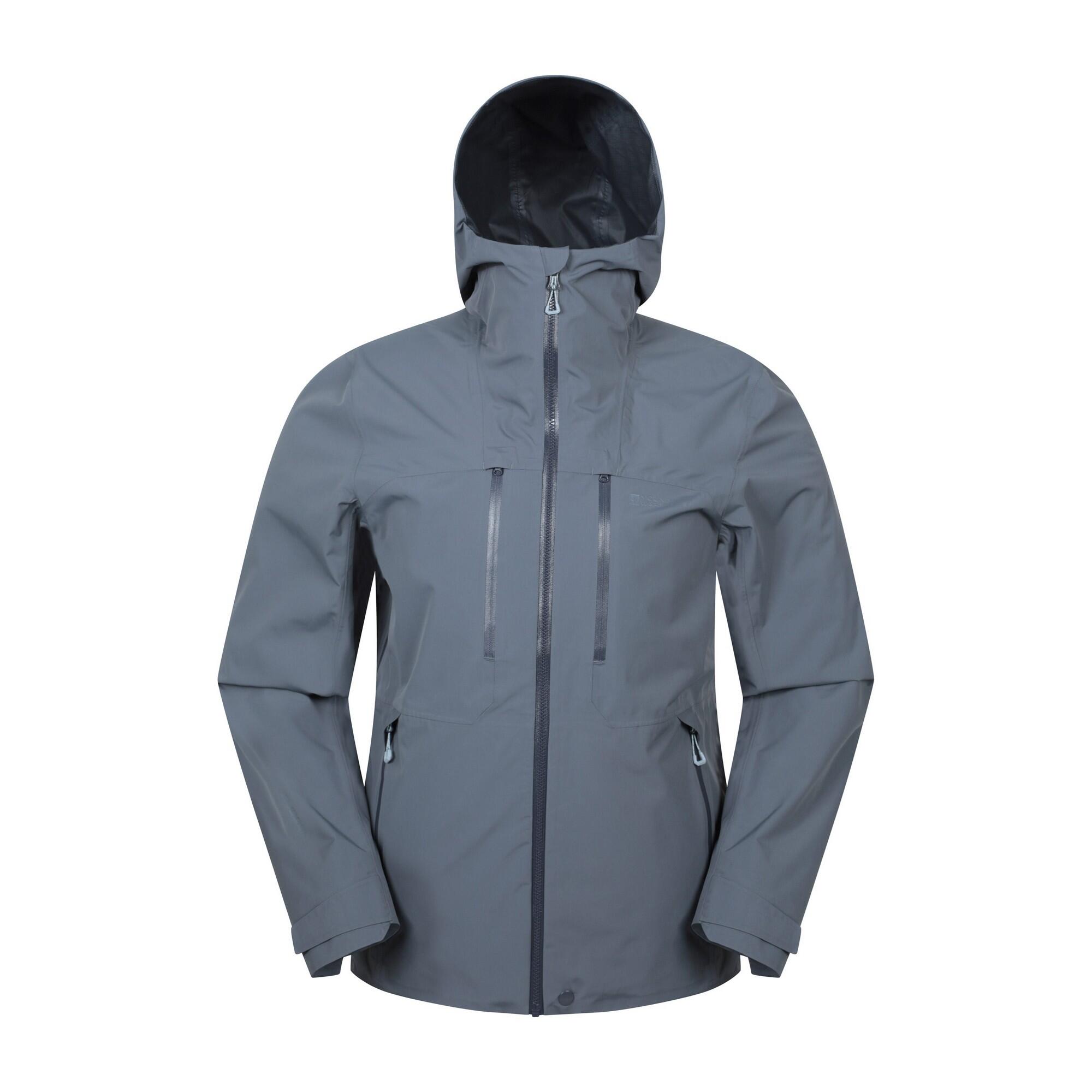 MOUNTAIN WAREHOUSE Giacca Impermeabile 2.5 Strati Uomo Mountain Warehouse Kailash Grigio Scuro