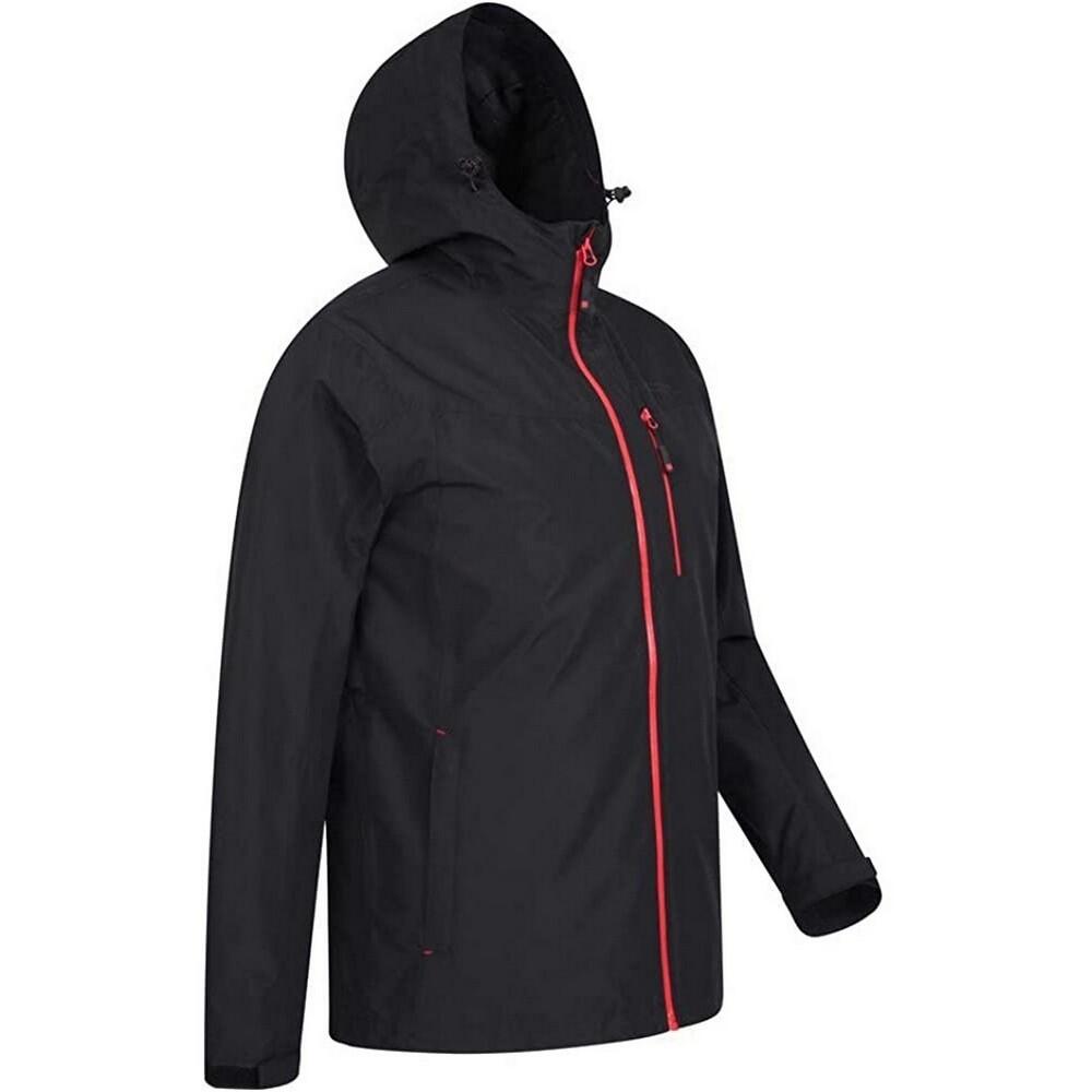 "Brisk Extreme" Jacke, wasserfest für Herren Schwarz 4/4