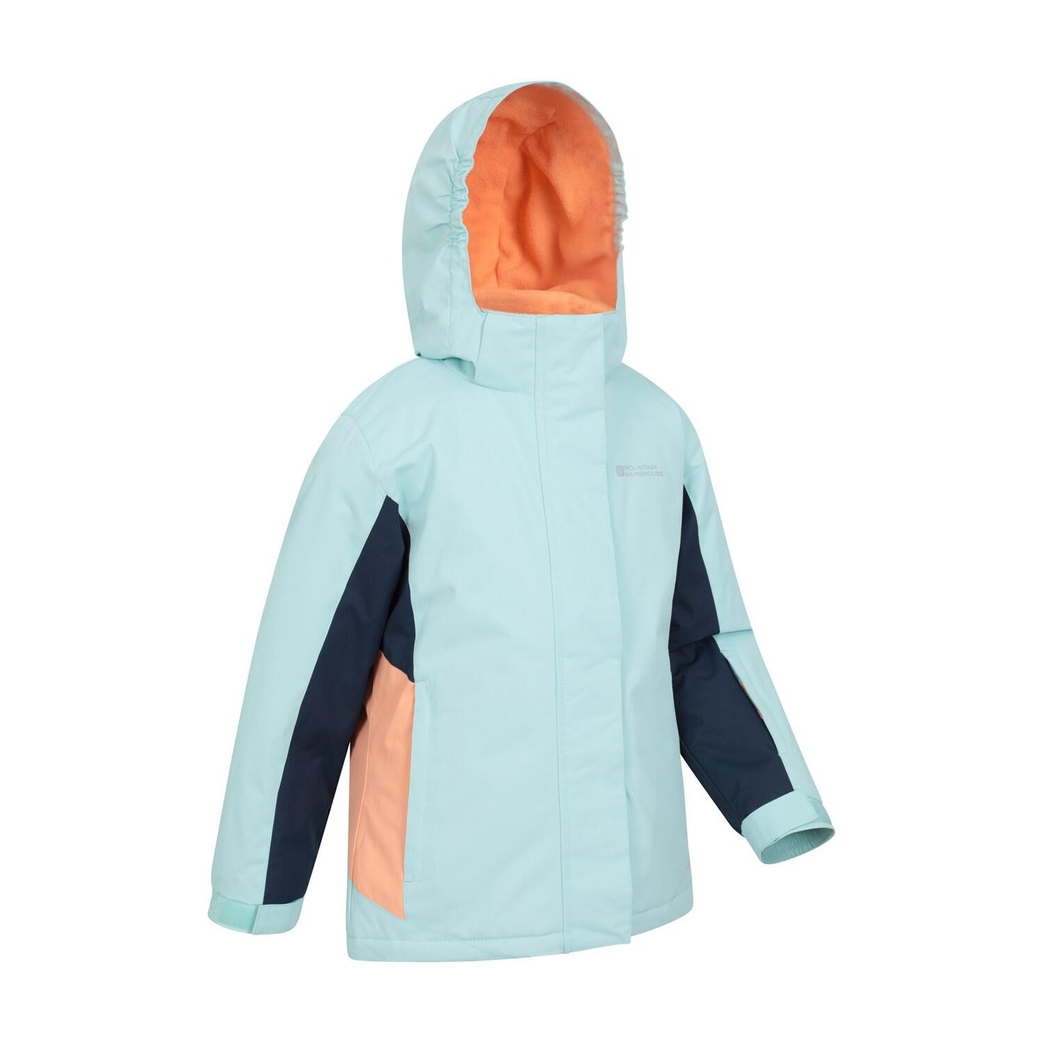 Giacca Da Sci Bambini Mountain Warehouse Honey Verde Acqua 4/4