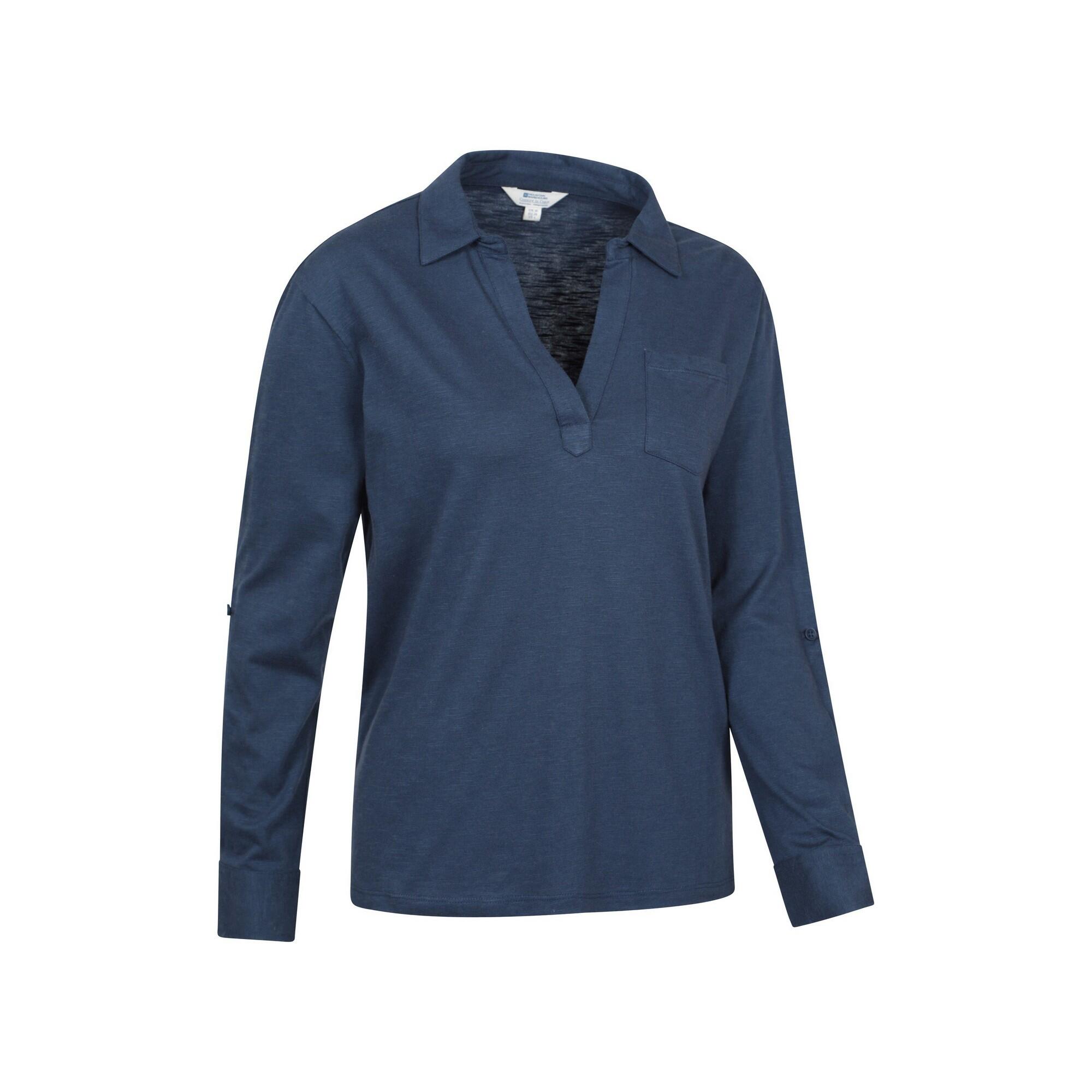 Polo BRAE Femme (Bleu Marine) 4/4