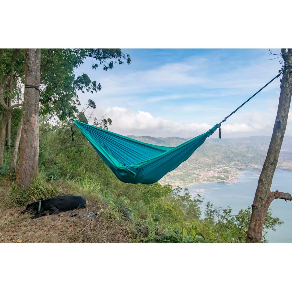 Hamaca King Size Ticket To The Moon — Verde Esmeralda 320x230 cm 7/7