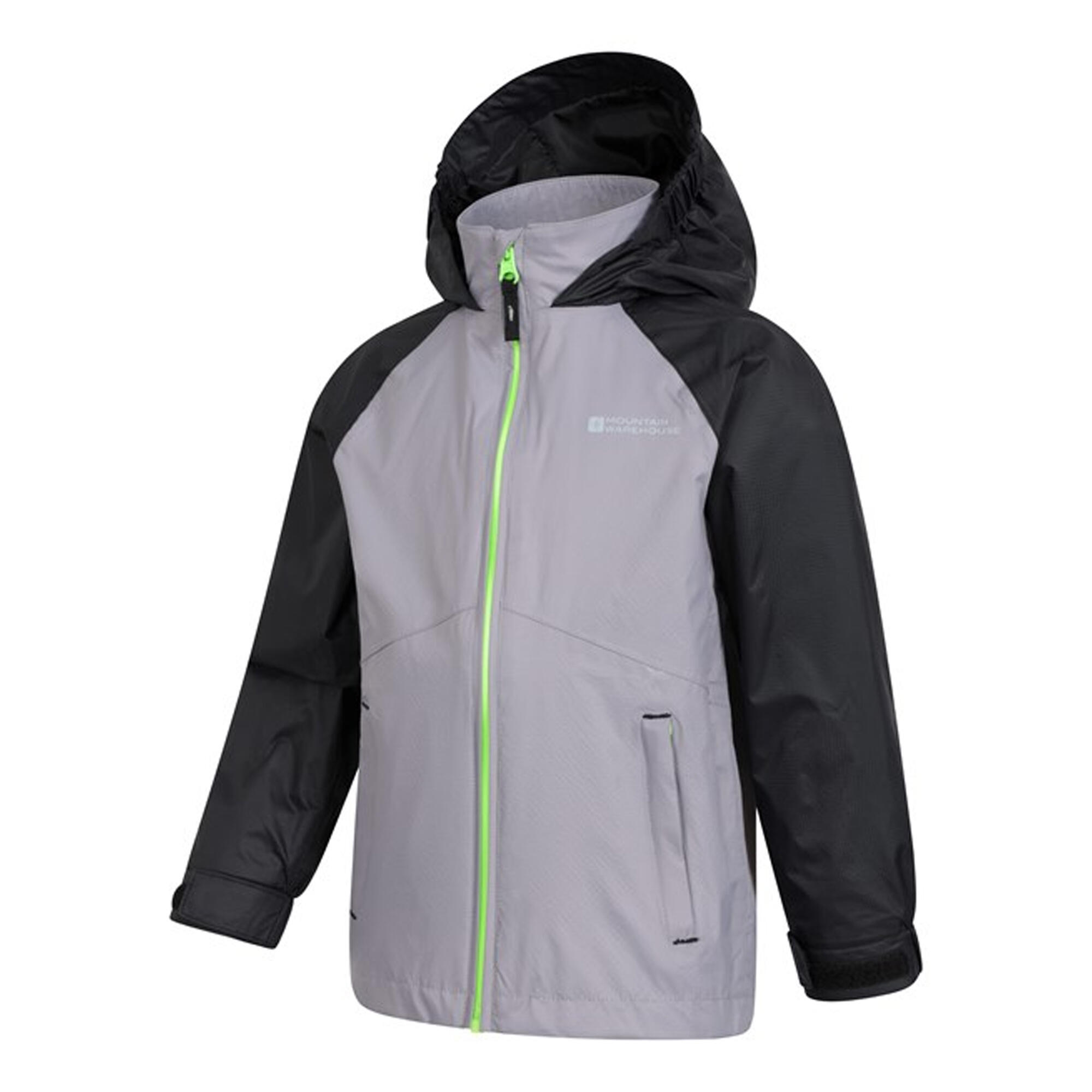 Veste Imperméable TORRENT Enfant (Gris Clair) 3/4