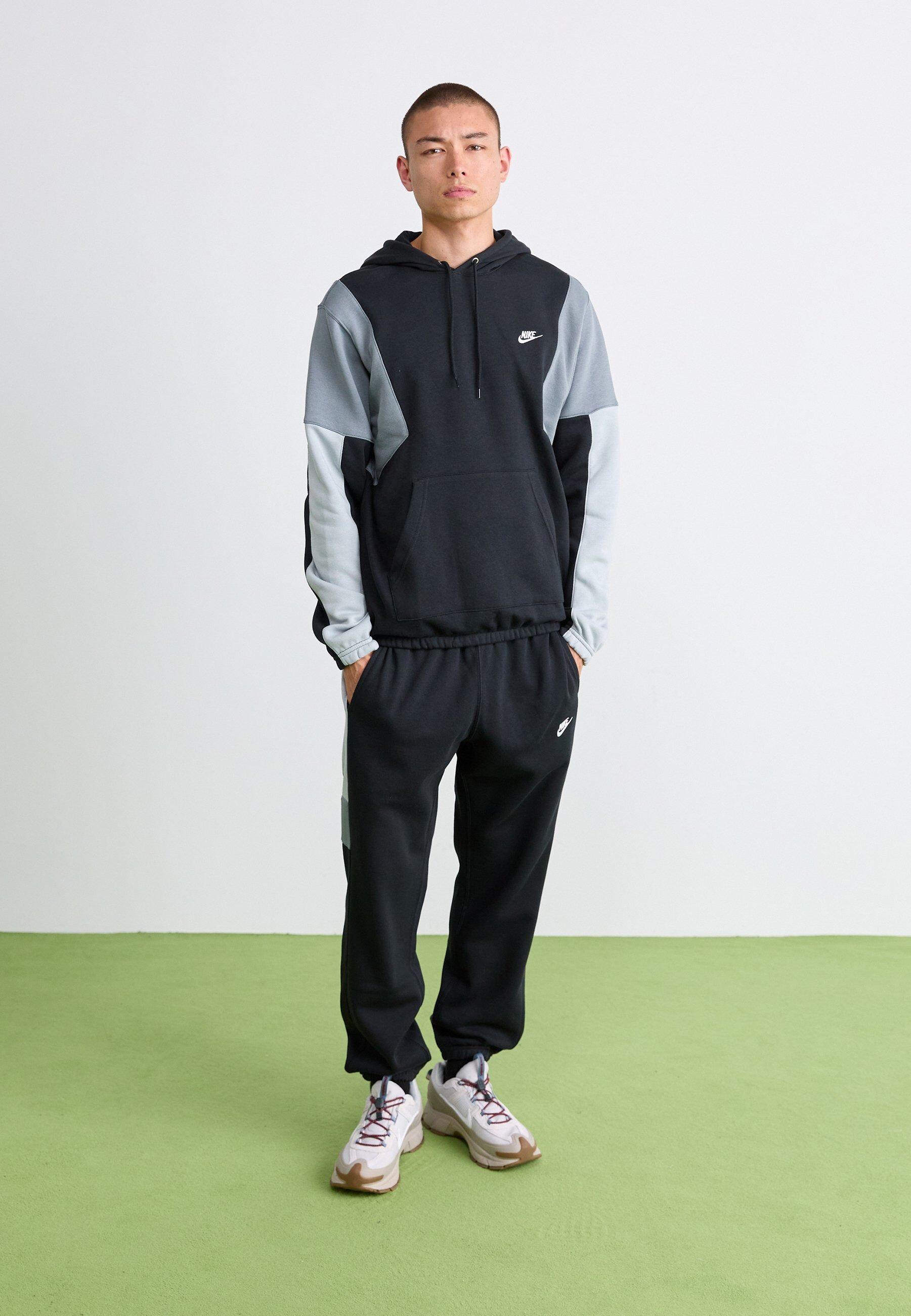 TUTA complete uomo (fleece) nike nero 1/4