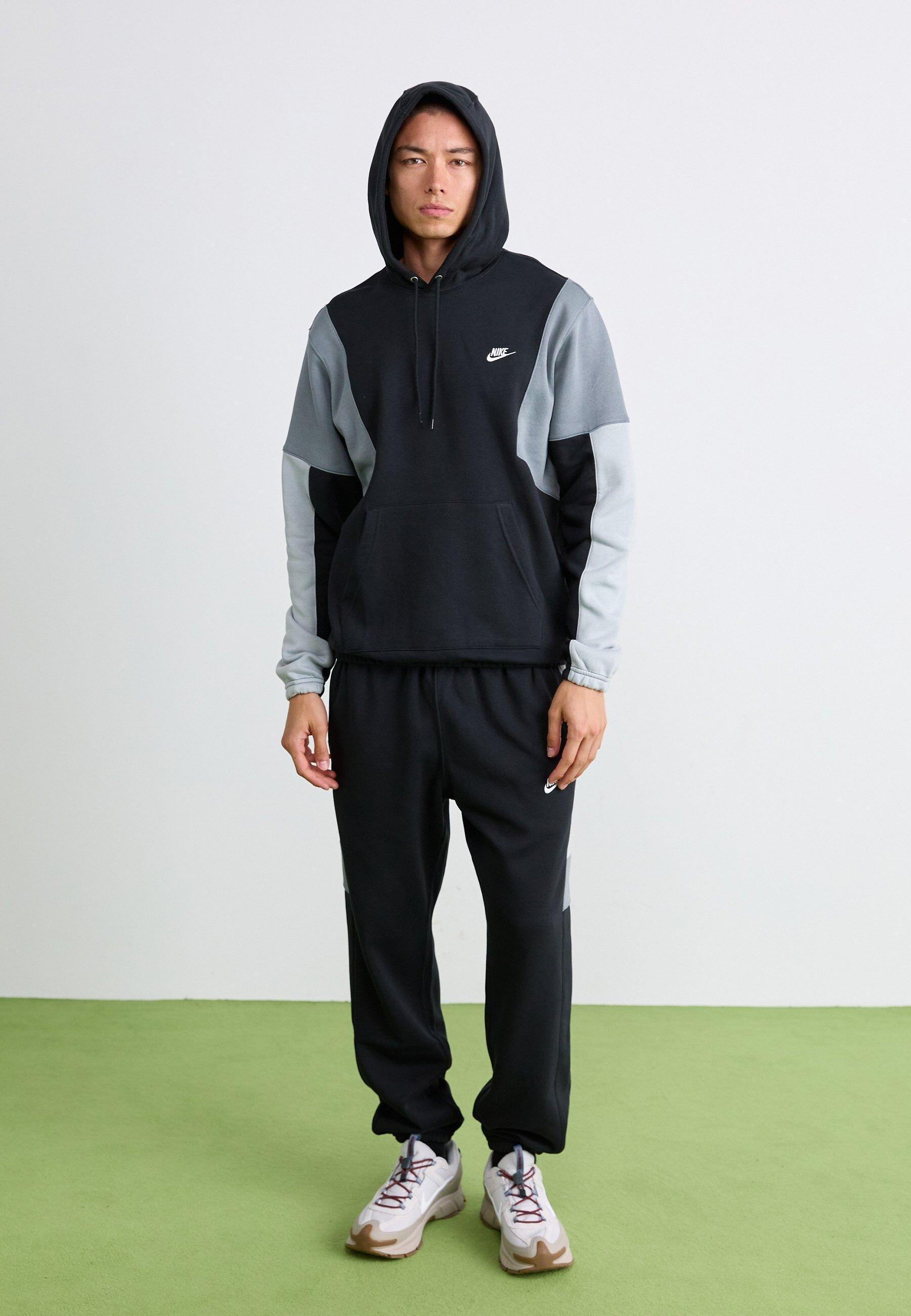 TUTA complete uomo (fleece) nike nero 3/4