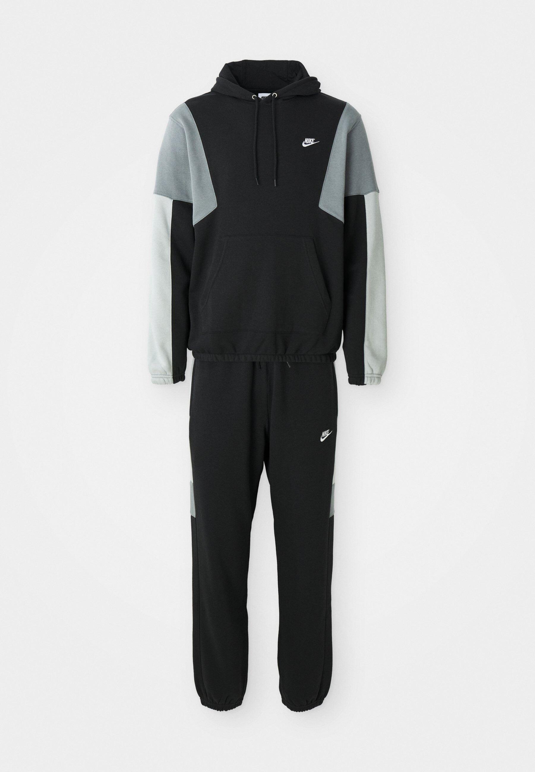 TUTA complete uomo (fleece) nike nero 2/4