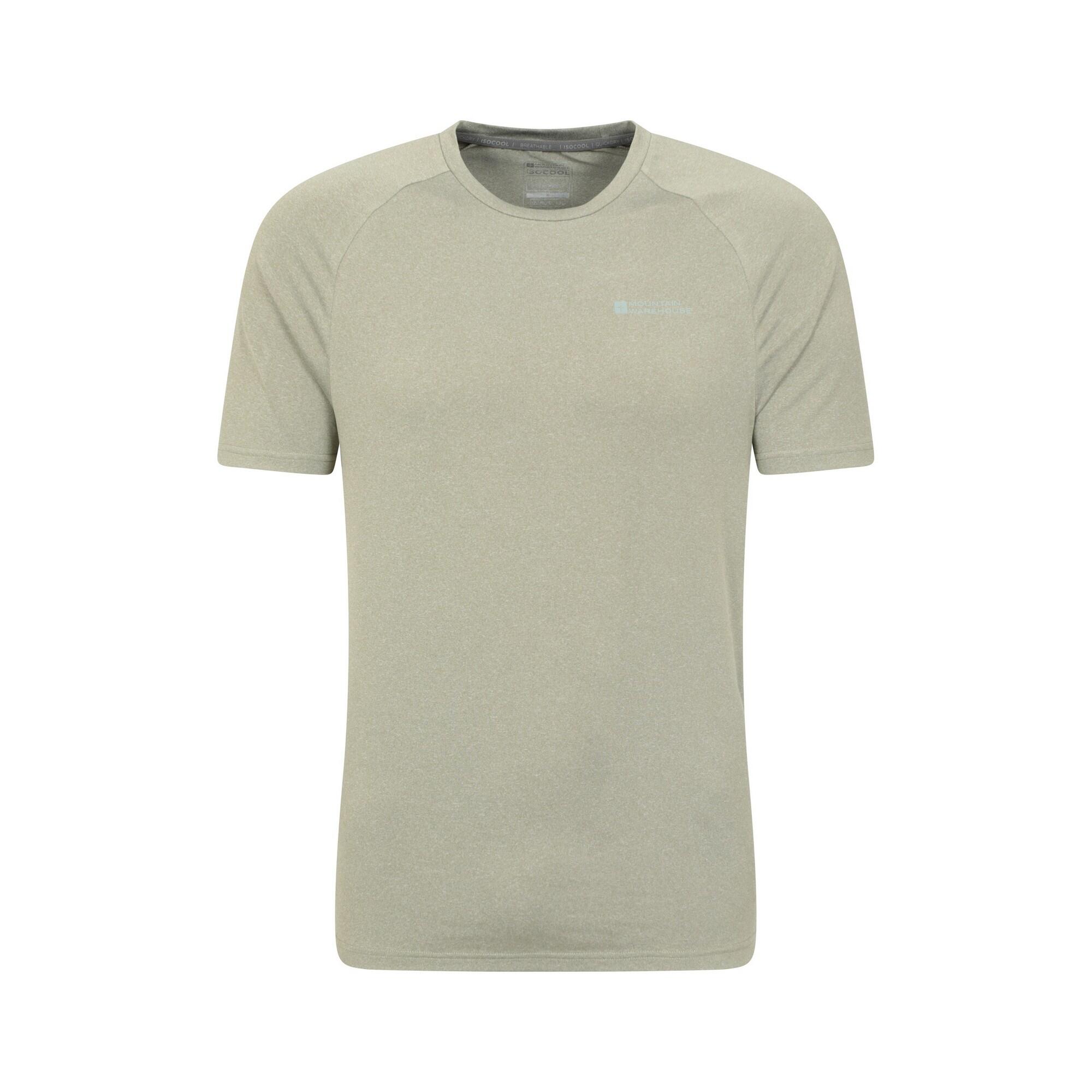 MOUNTAIN WAREHOUSE Mens Agra Melange TShirt (Green)