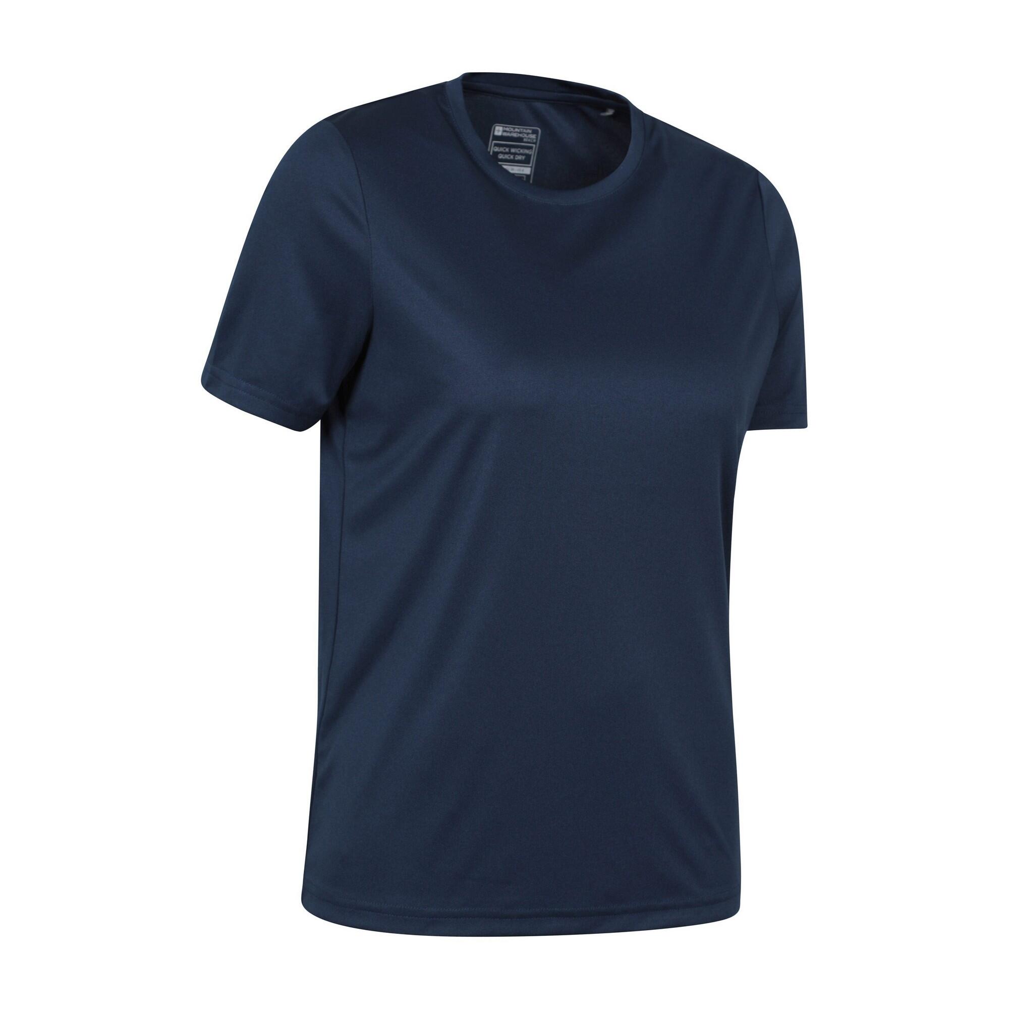 Womens/Ladies Swimming TShirt (Navy) 4/4