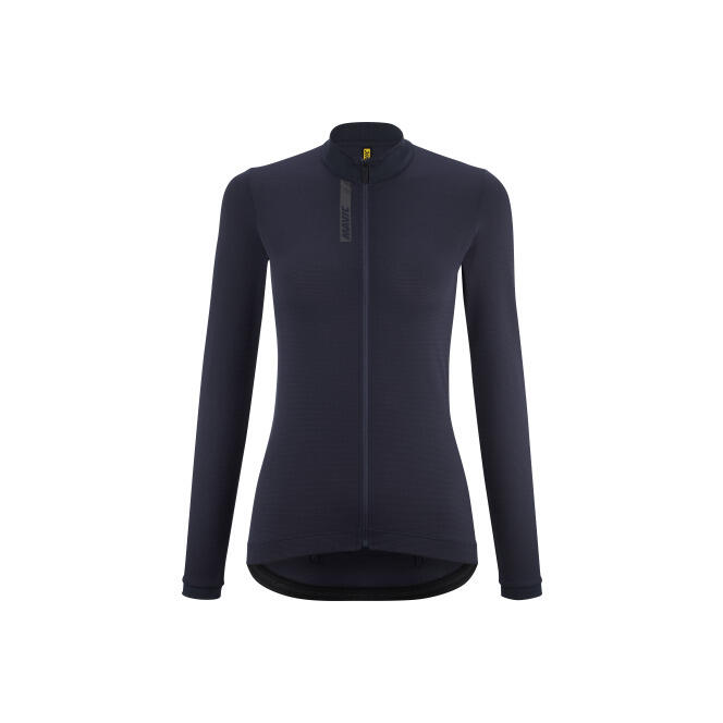 Mavic - Maillot Manches Longues Femme Mavic Aksium - Maillot Manches Longues - Bleu|violet - Decathlon