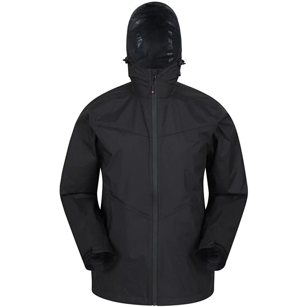 MOUNTAIN WAREHOUSE Mens Rift Extreme 2.5 Layer Waterproof Jacket (Black)