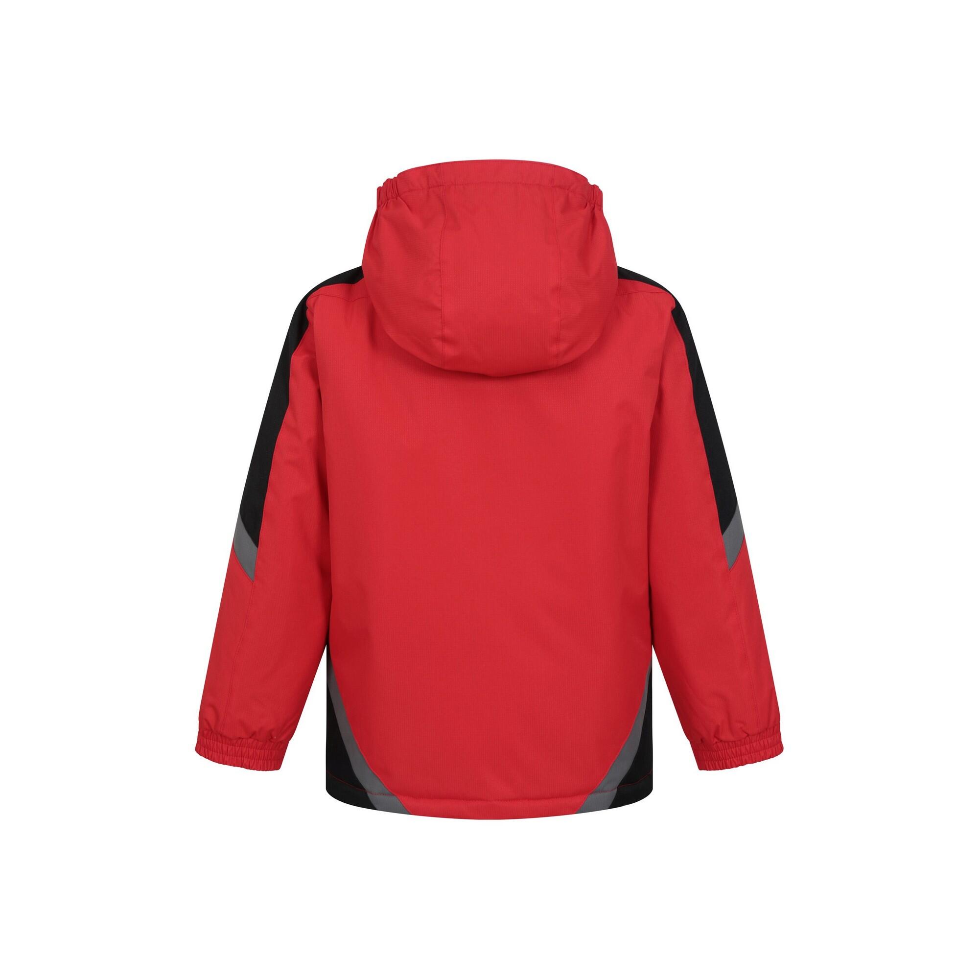 Giacca Da Sci Neve Bambini Mountain Warehouse Raptor Rosso Attivo 2/4