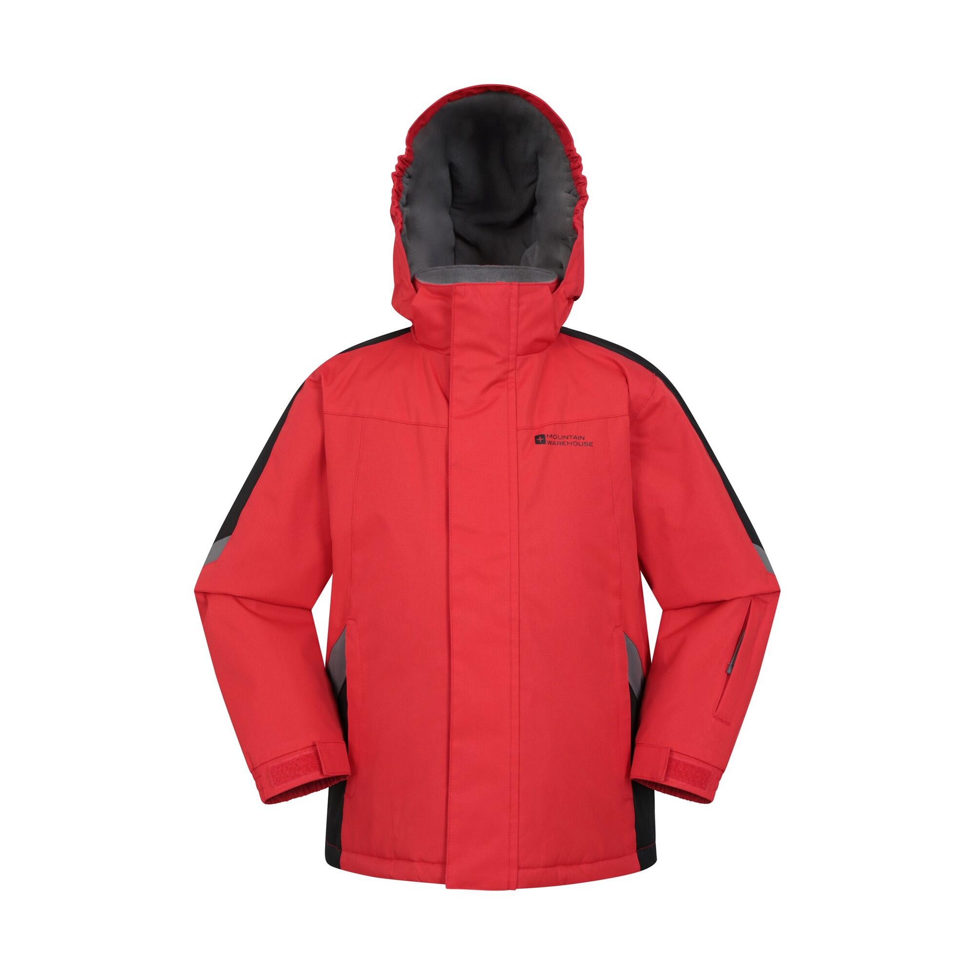 MOUNTAIN WAREHOUSE Giacca Da Sci Neve Bambini Mountain Warehouse Raptor Rosso Attivo