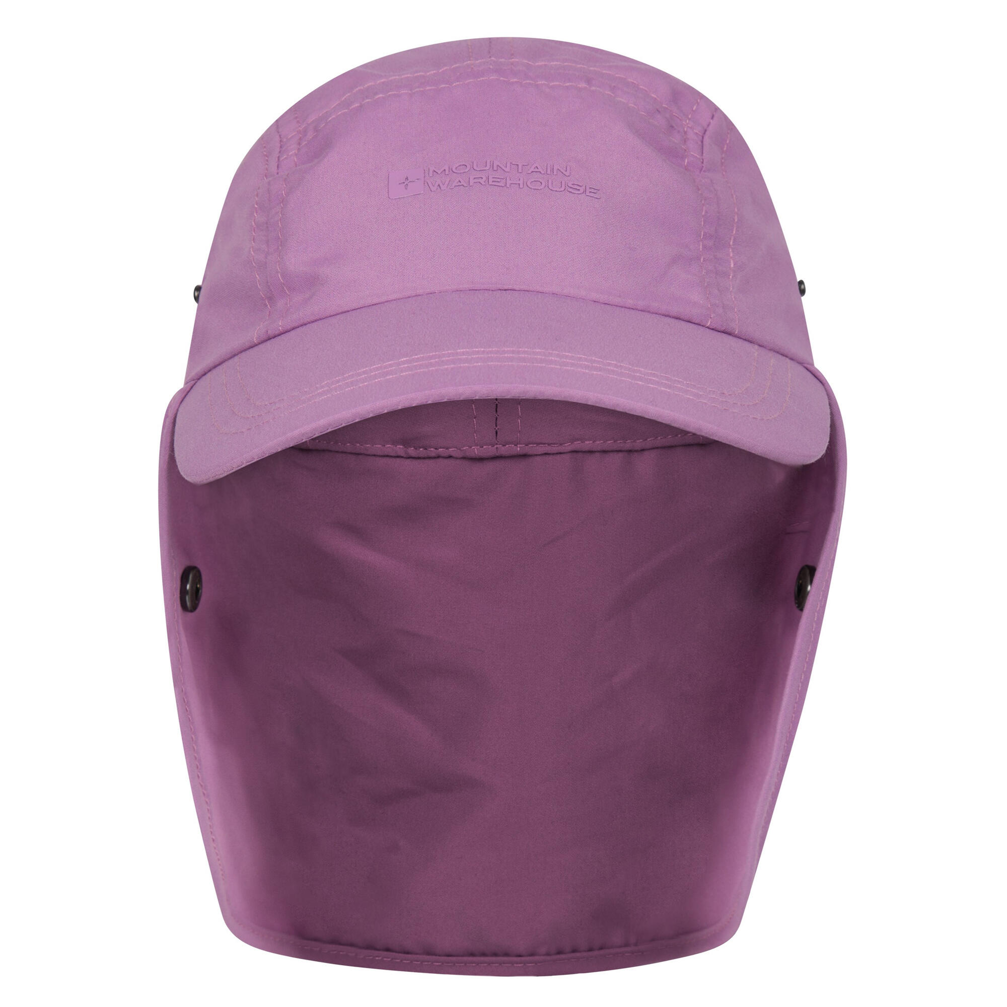 Childrens/Kids Legionnaire Flap Cap (Purple) 3/3