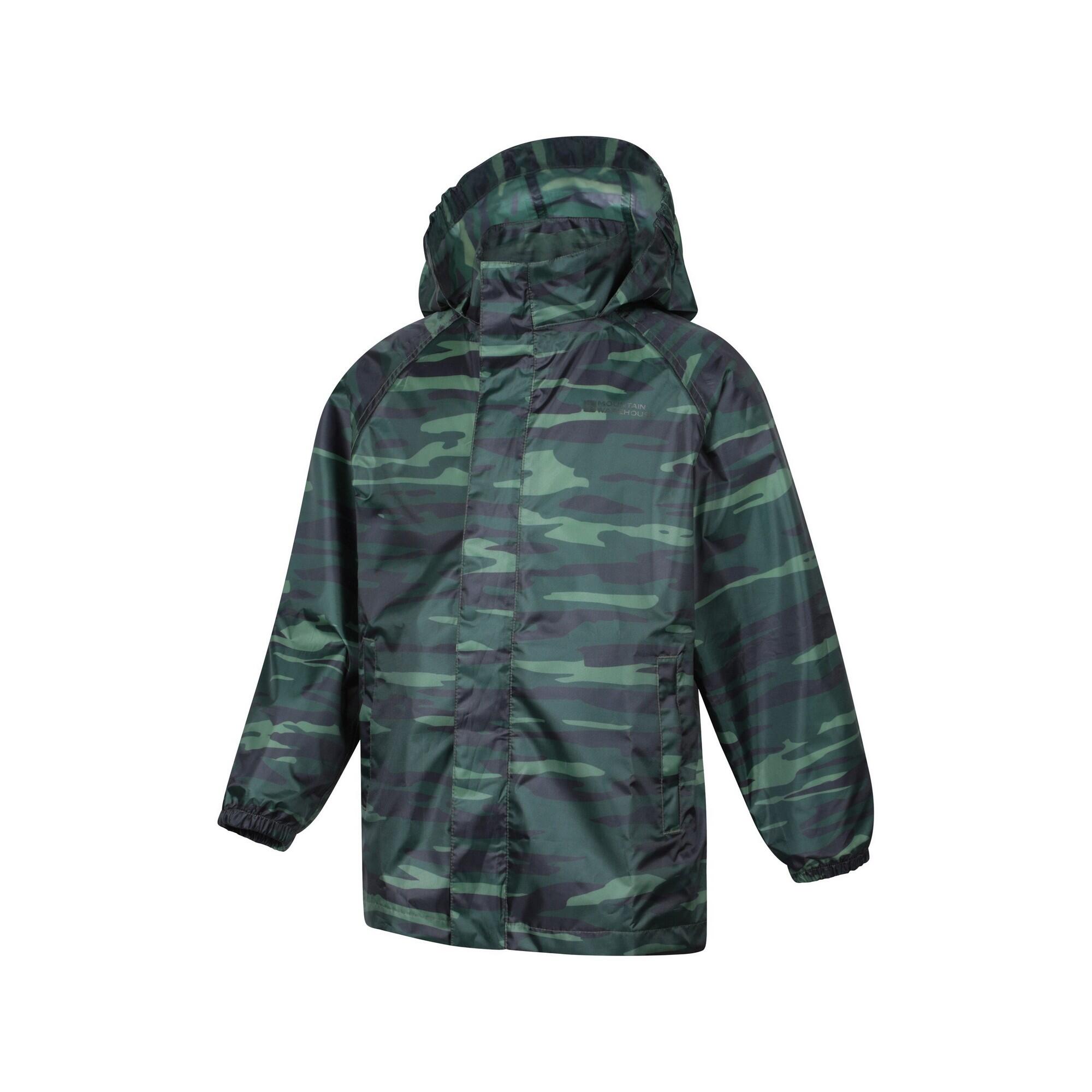 Veste Imperméable PAKKA Enfant (Vert Kaki) 3/4
