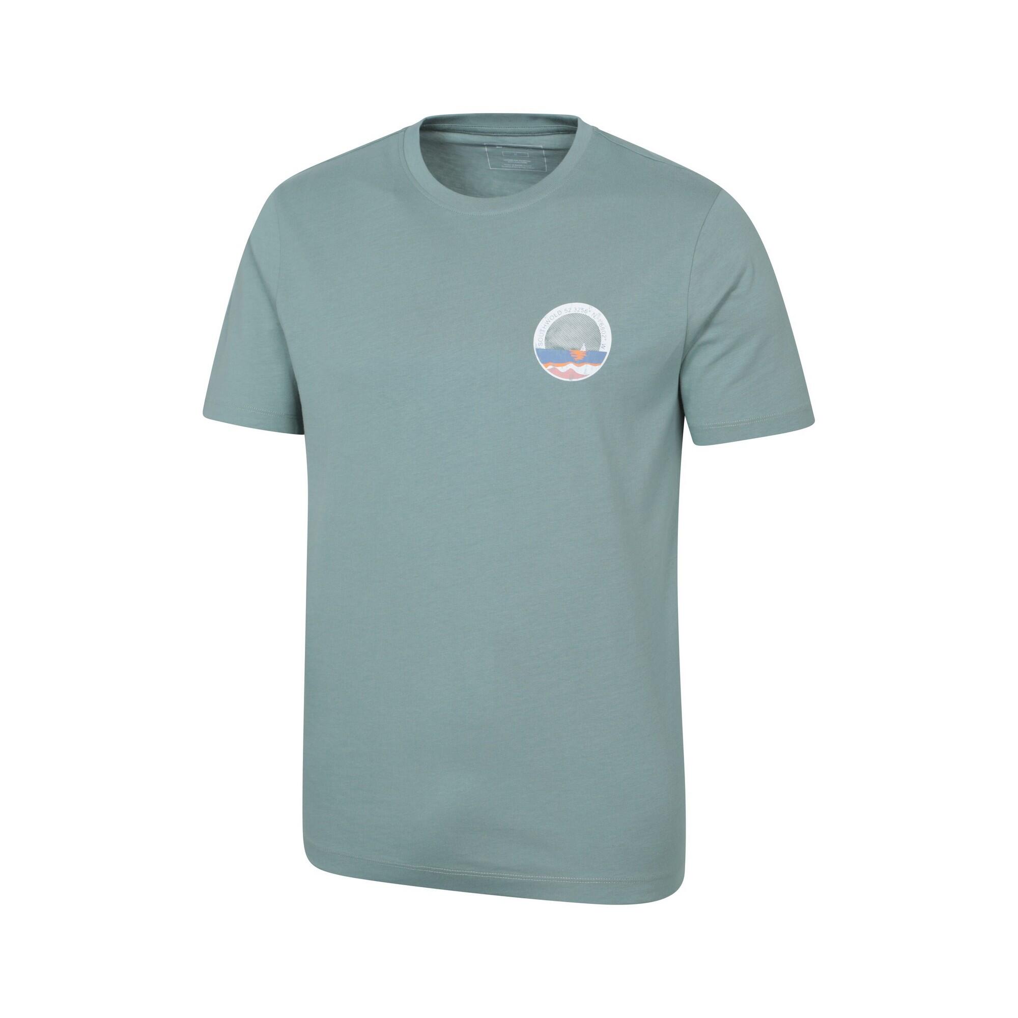 Tshirt Manches Courtes SOUTHWOLD Homme (Vert Pâle) 3/4