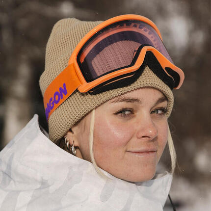 DX3 OTG Lunettes De Ski Unisexes - SPYDER Cobalt Block Camo/LL Dark Smoke