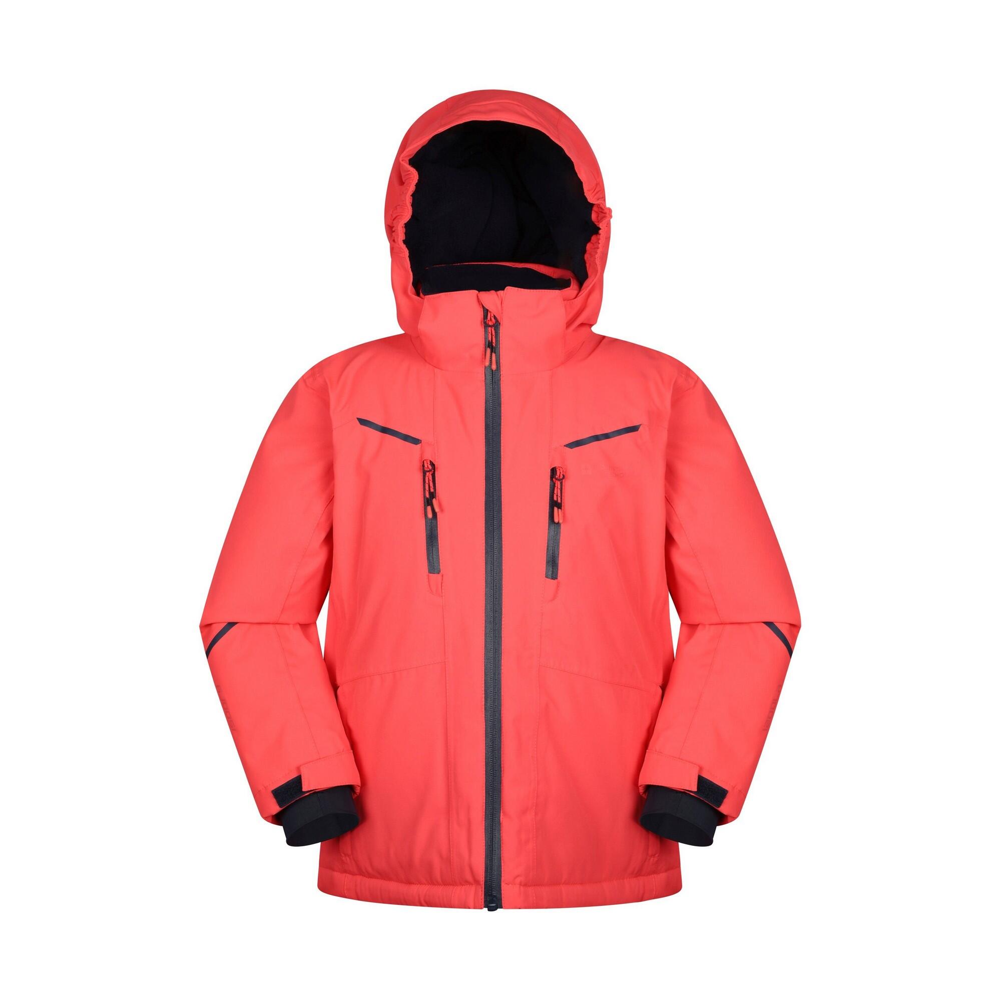 MOUNTAIN WAREHOUSE Giacca Da Sci Bambini Mountain Warehouse Slalom Extreme Rosso Corallo Ardente
