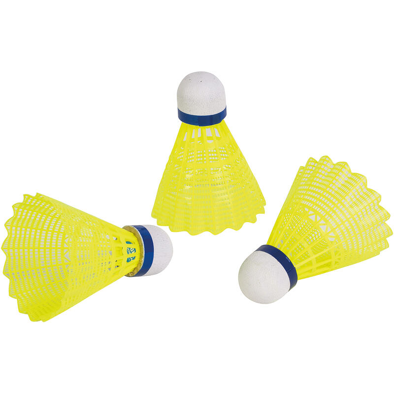 Tube 3 Volants Badminton Jaune - OUT2PLAY 2/2