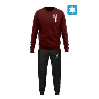 Givova tuta italia 100 heren trainingspak in fleece 2xl