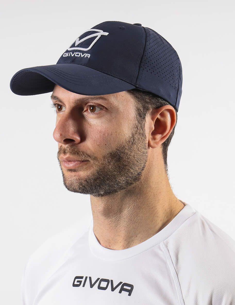 CAPPELLO givova blu/bianco 2/4