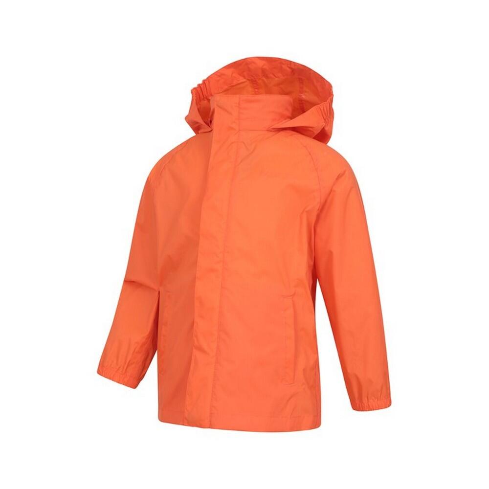 Childrens/Kids Pakka II Waterproof Jacket (Orange) 4/4