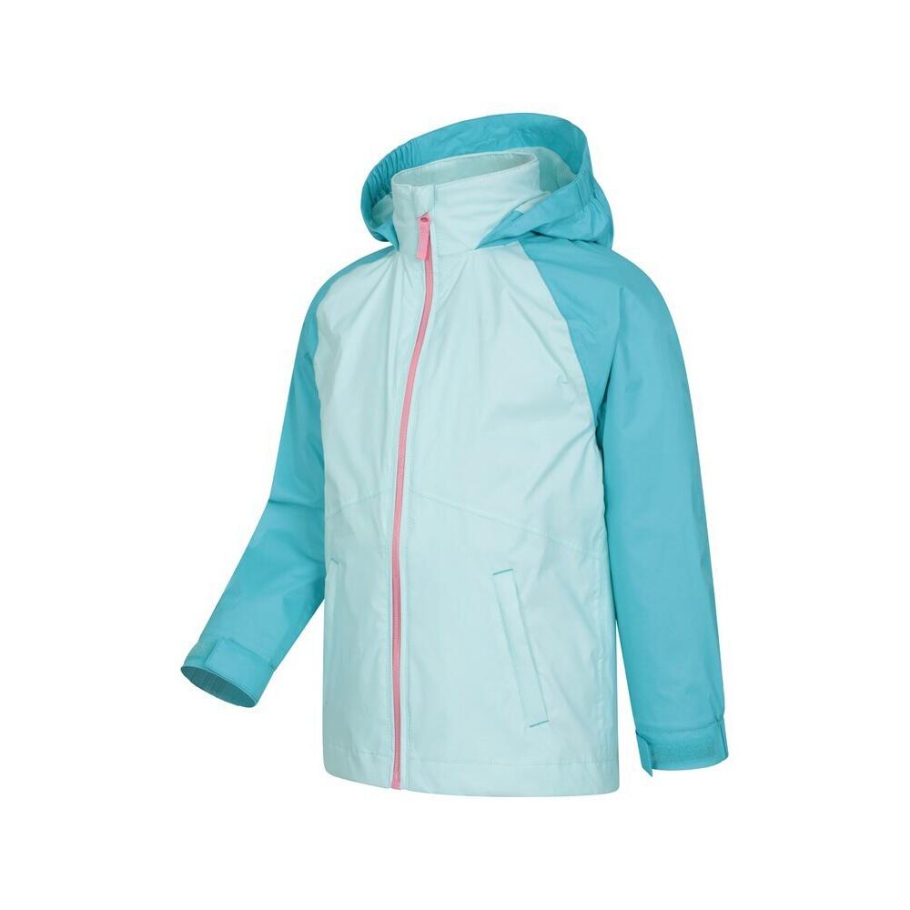 "Torrent II" Jacke, wasserfest für Kinder Mädchen Blassblau 3/4