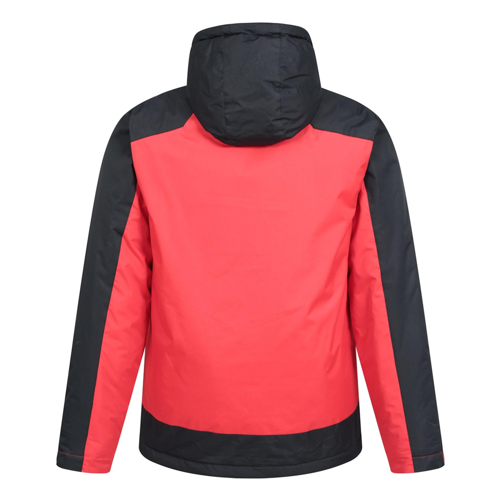 Giacca Da Sci Uomo Mountain Warehouse Dusk III Rosso Attivo Nero 2/4