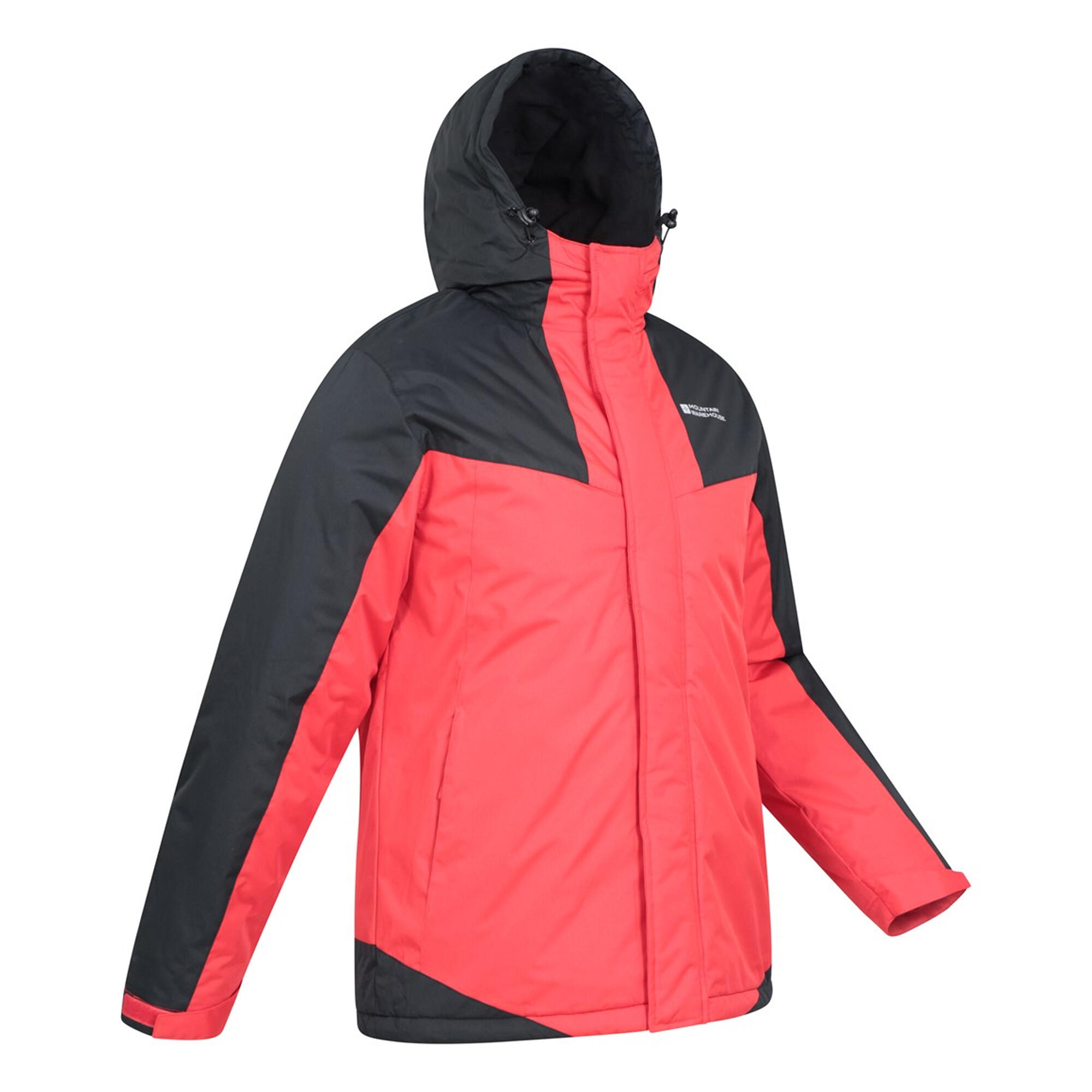 Giacca Da Sci Uomo Mountain Warehouse Dusk III Rosso Attivo Nero 4/4