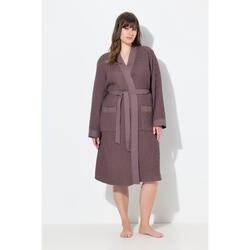 Femme Peignoir col châle ceinture à nouer