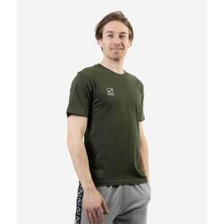 T-shirt Vert Militaire en Coton Givova pour Hommes 3XL