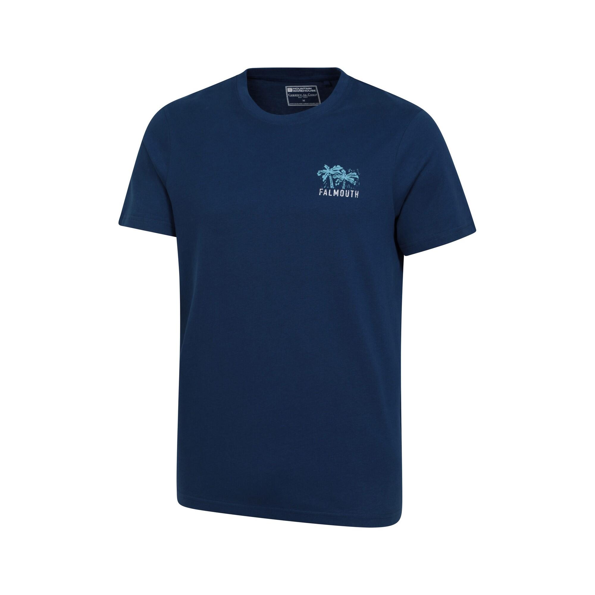 Tshirt FALMOUTH Homme (Bleu Marine) 3/4