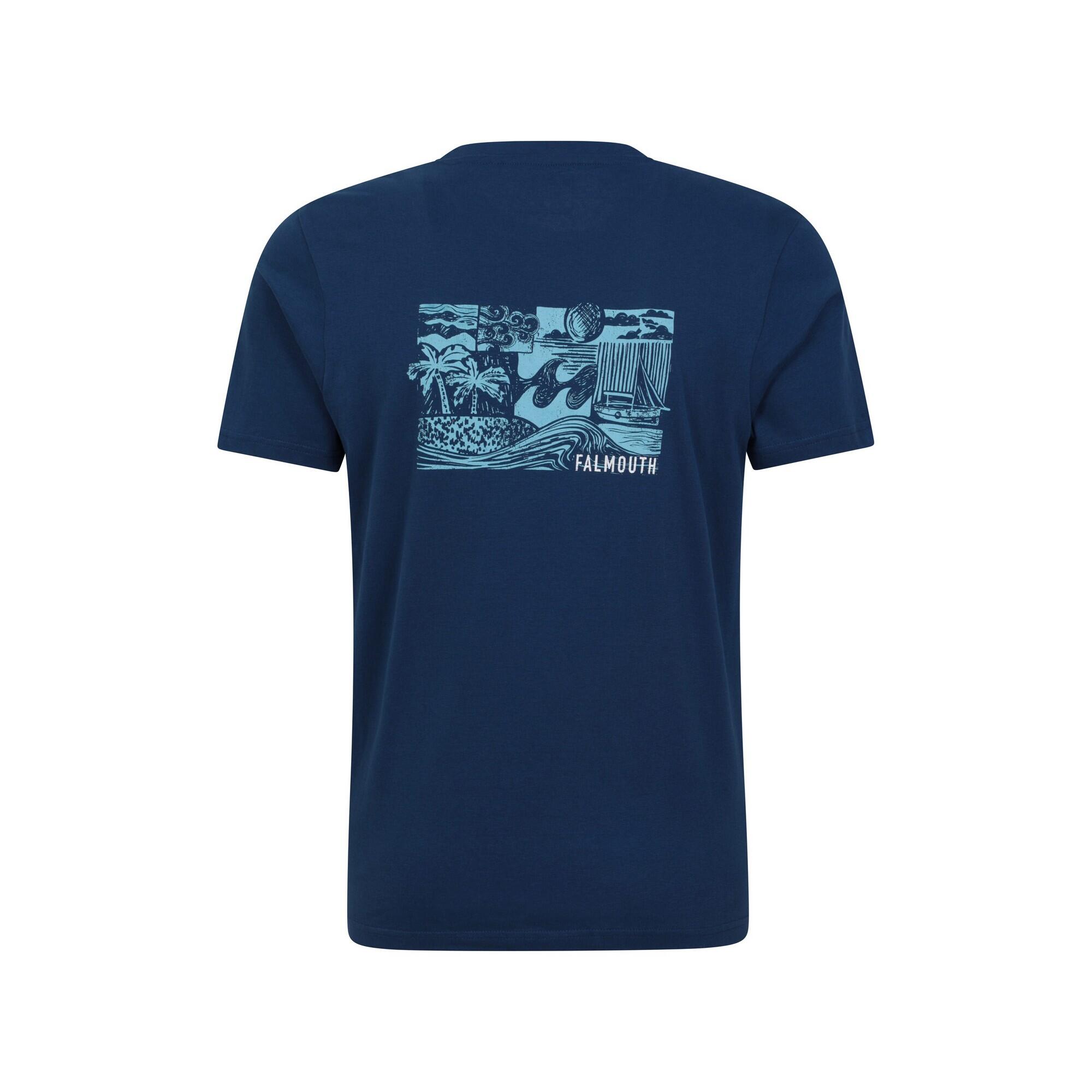 Tshirt FALMOUTH Homme (Bleu Marine) 2/4